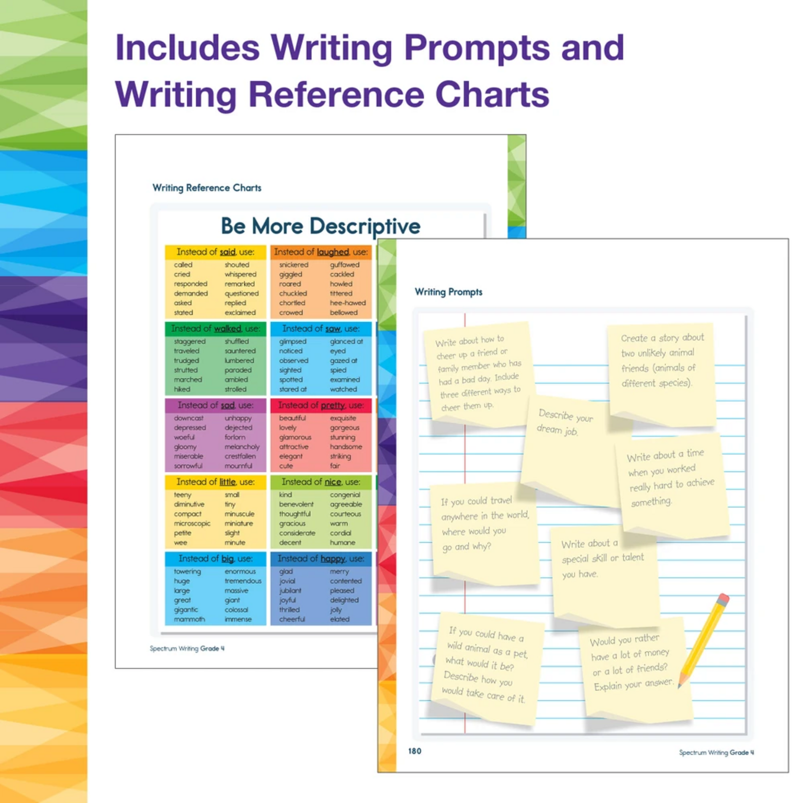 CARSON DELLOSA PUBLISHING CO Spectrum Writing Workbook Grade 4