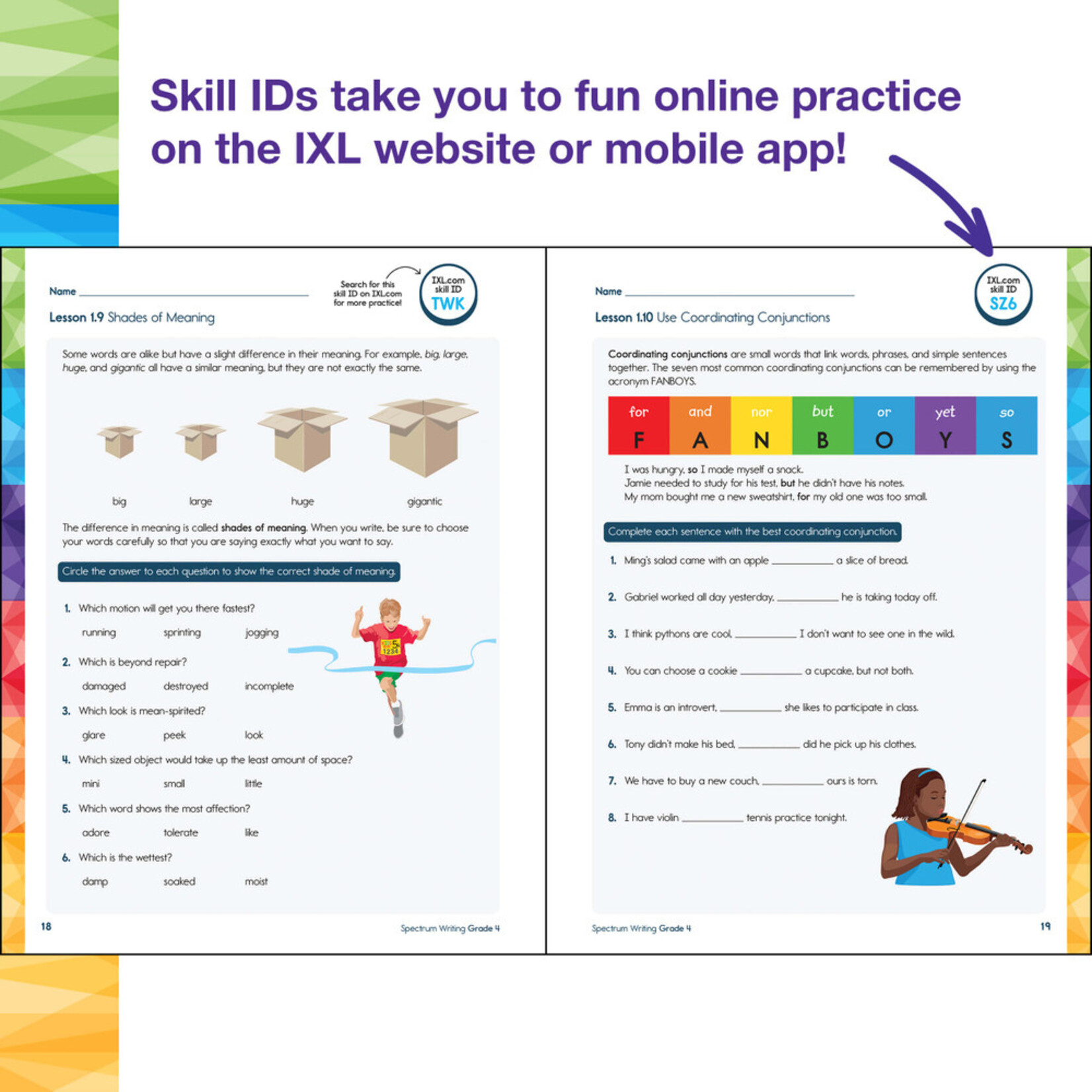 CARSON DELLOSA PUBLISHING CO Spectrum Writing Workbook Grade 4