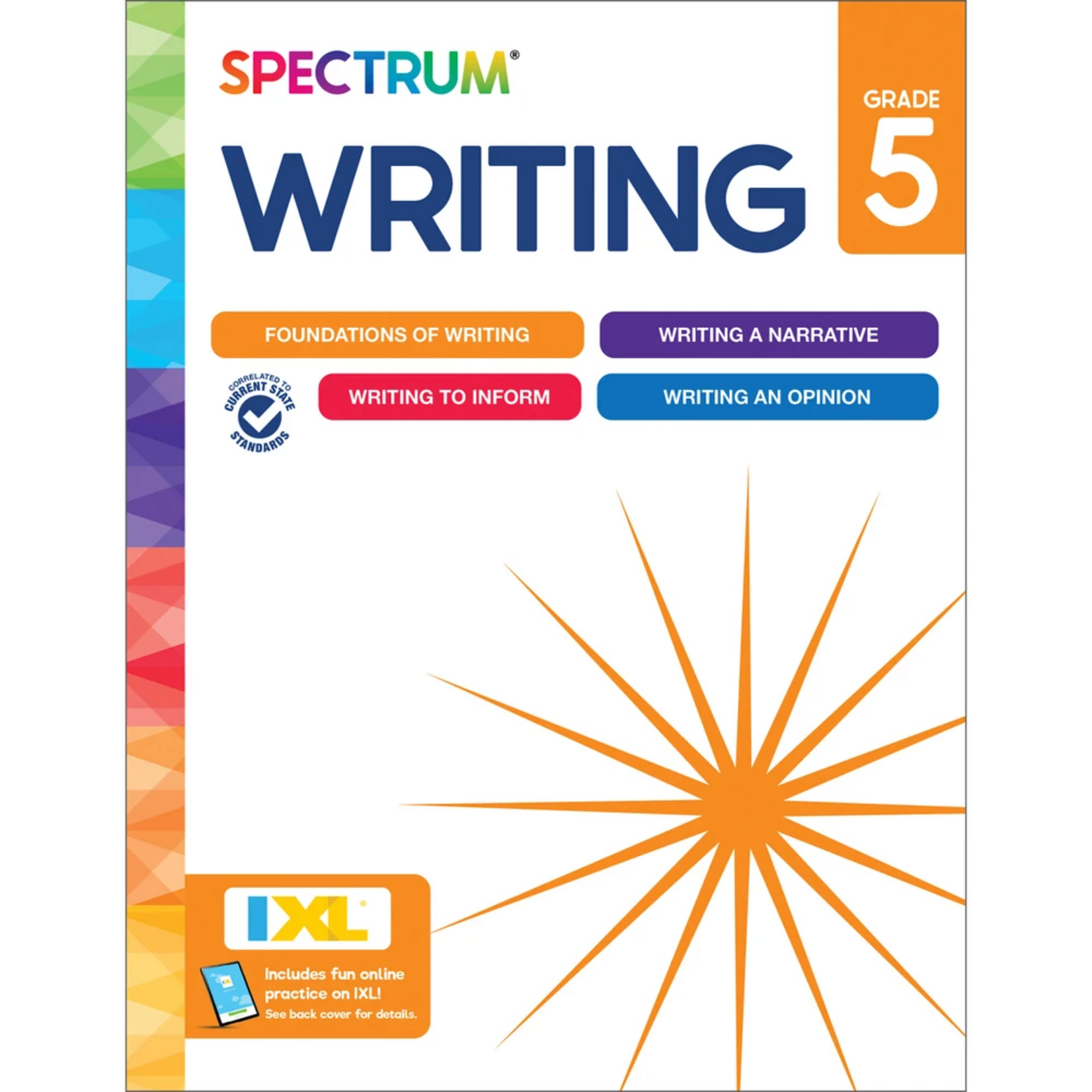 CARSON DELLOSA PUBLISHING CO Spectrum Writing Workbook Grade 5
