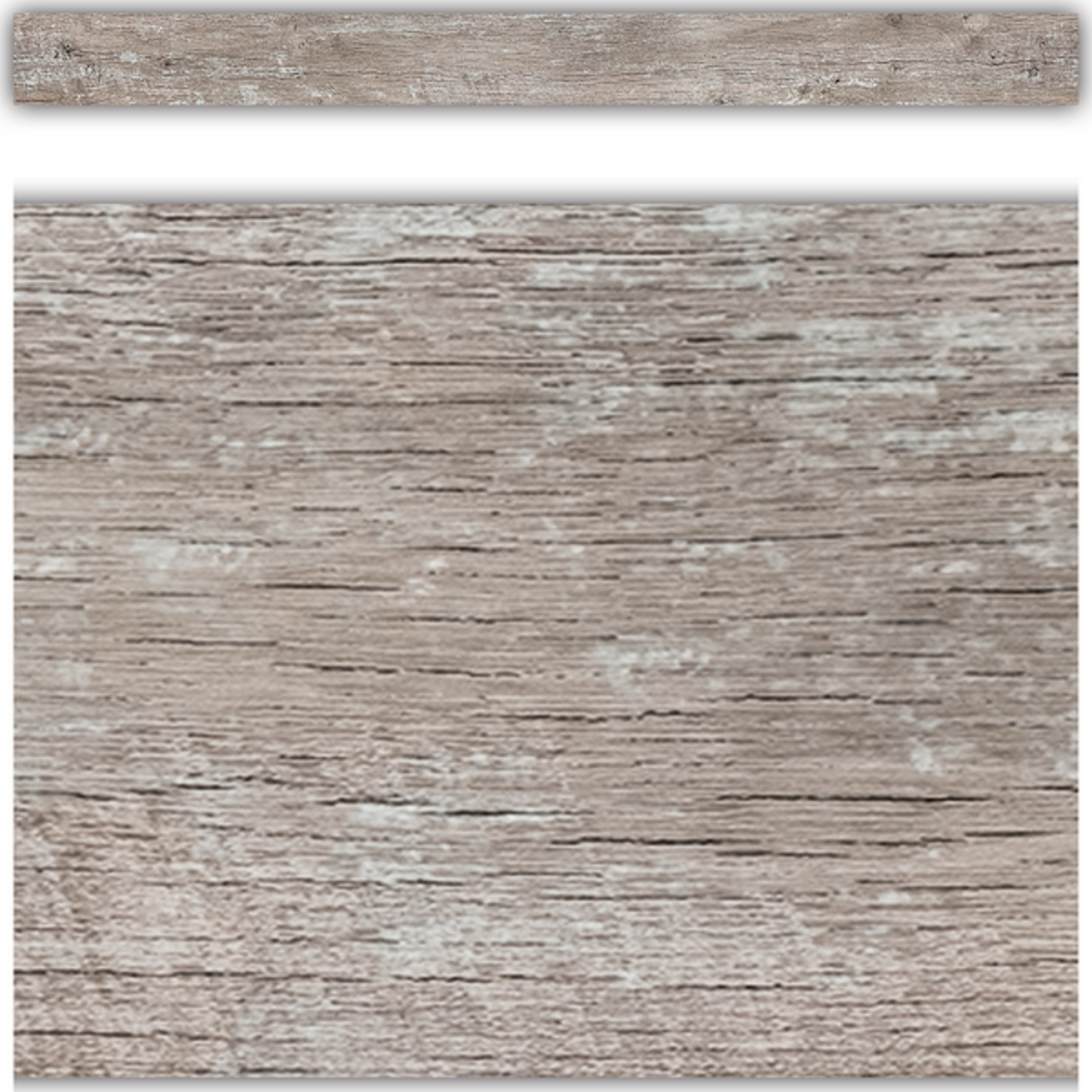 TEACHER CREATED RESOURCES Weathered Wood Straight Border Trim