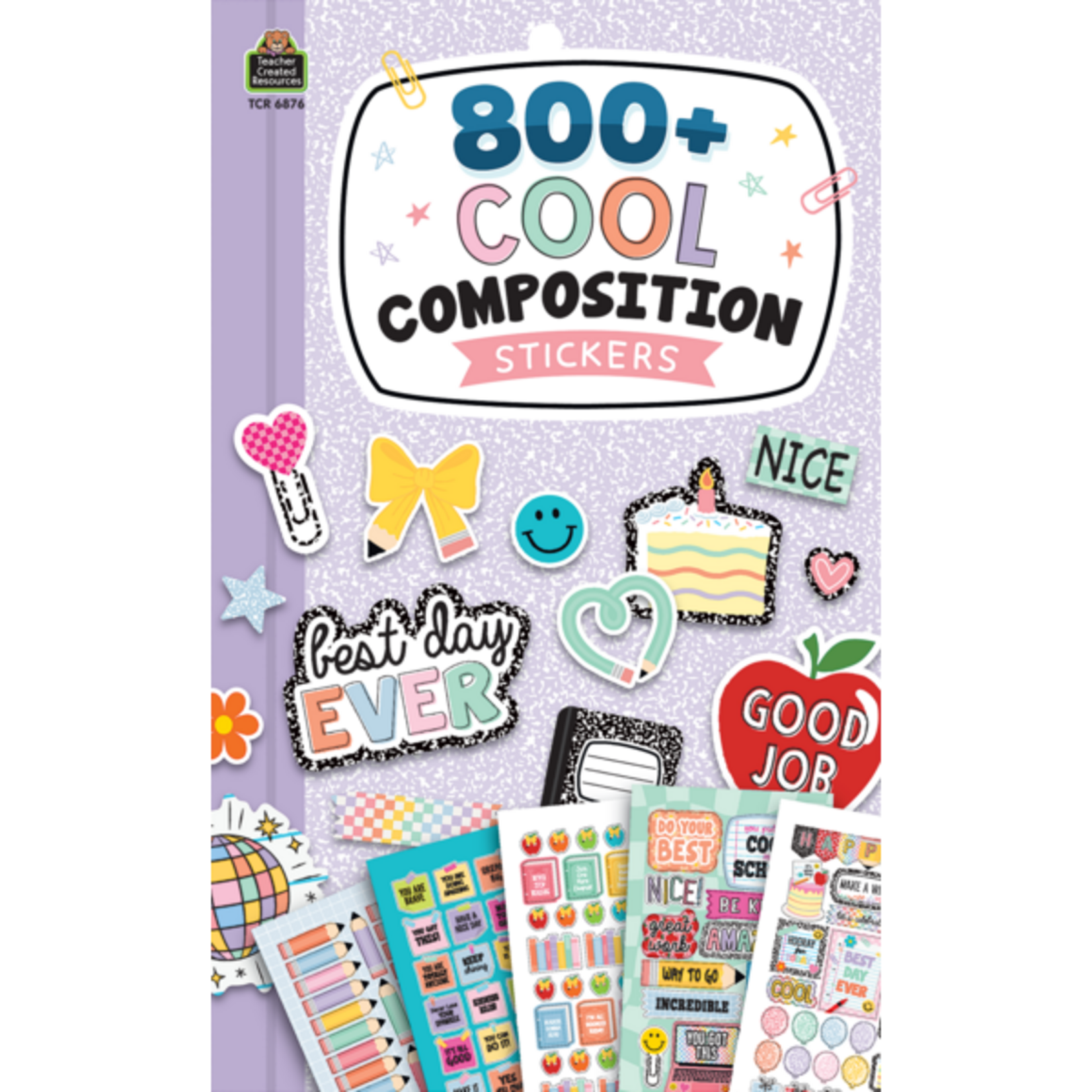 TEACHER CREATED RESOURCES Cool Composition Sticker Pad