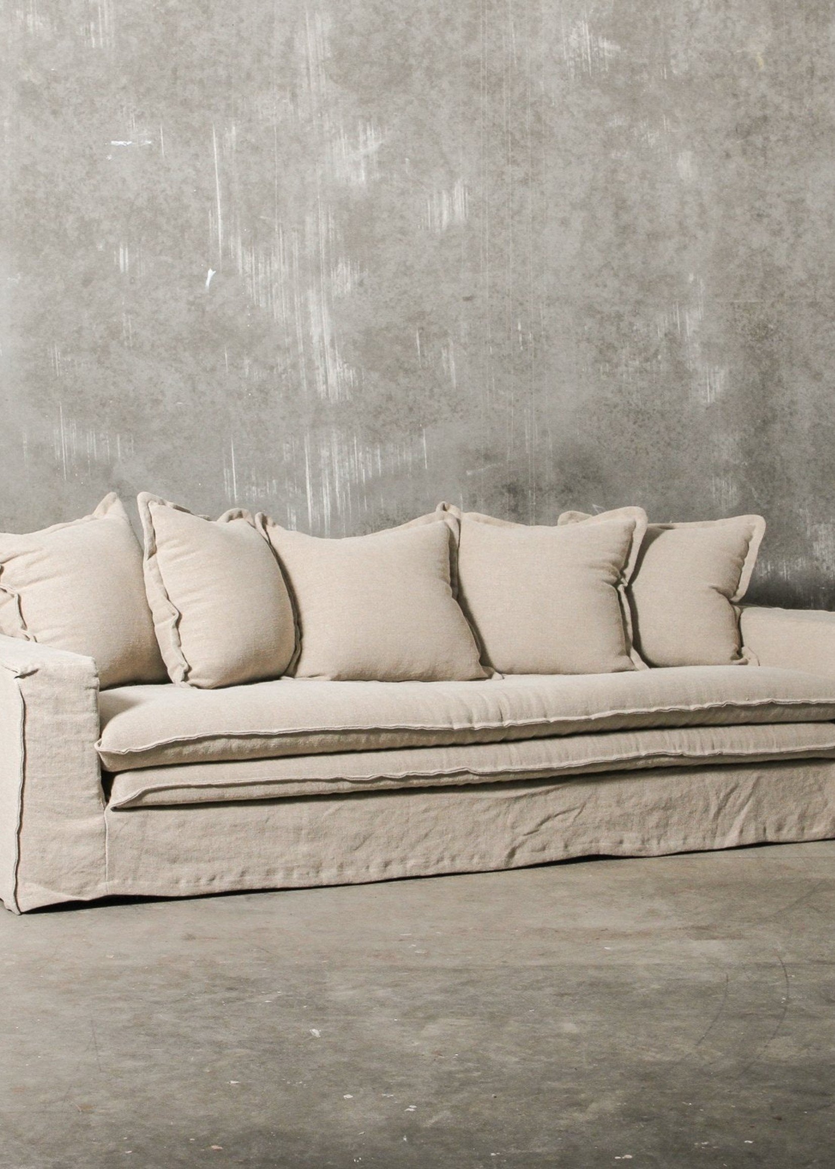 Cairo Sofa Natural Linen