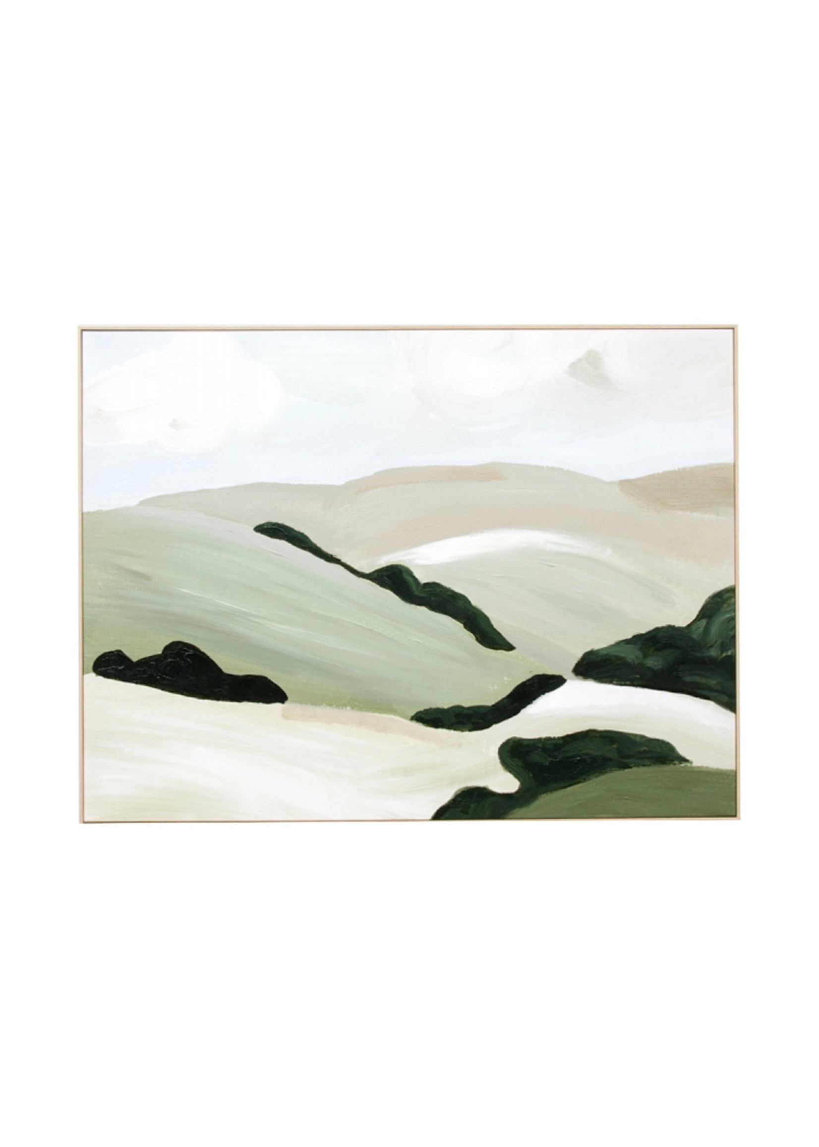 Barossa Landscape Framed Canvas
