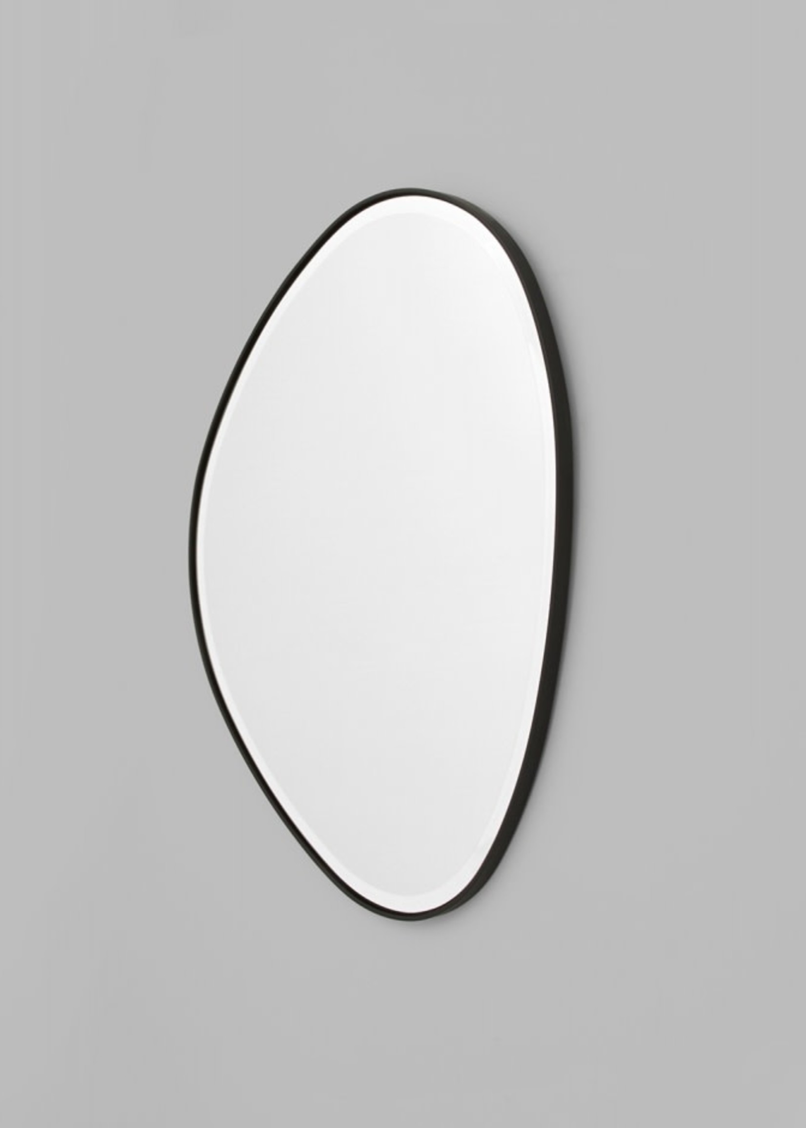 Pebble Mirror Black 70x90cm