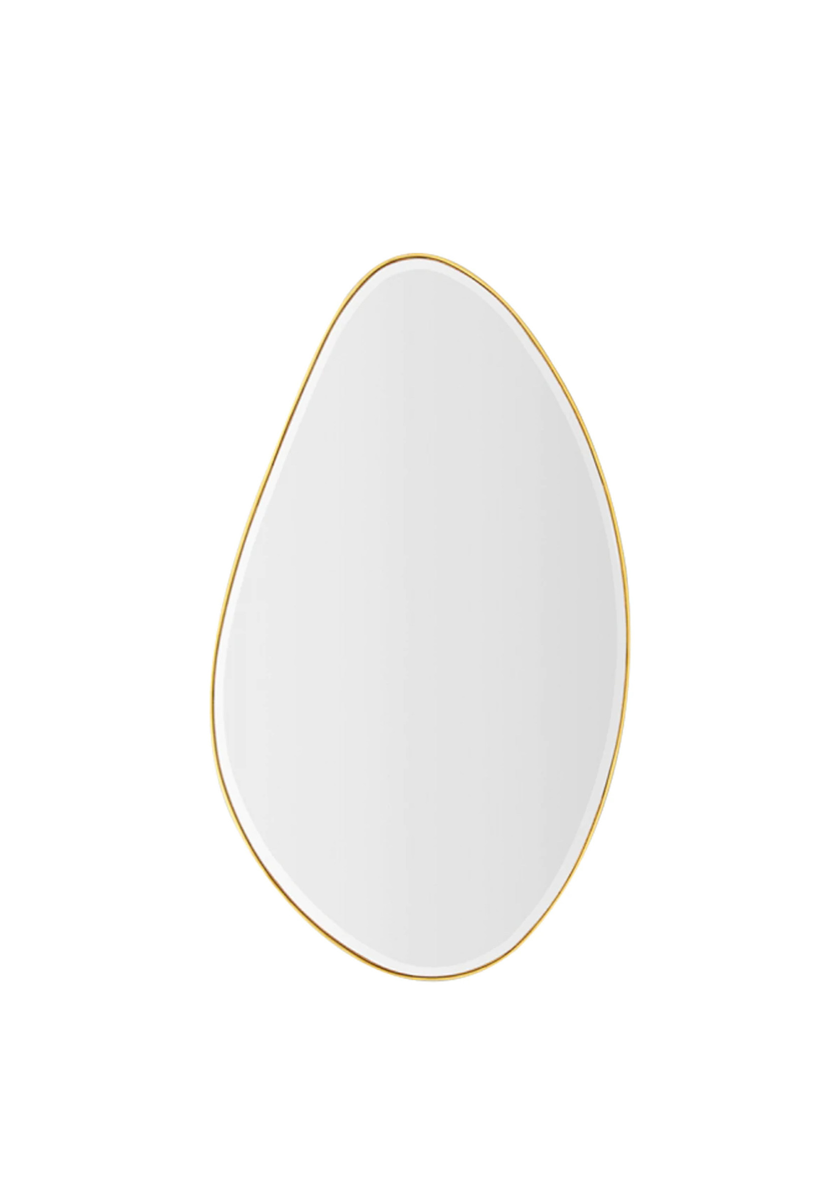 Pebble Mirror Brass 120x70cm