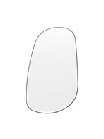 Pebble Mirror Black 90x150cm