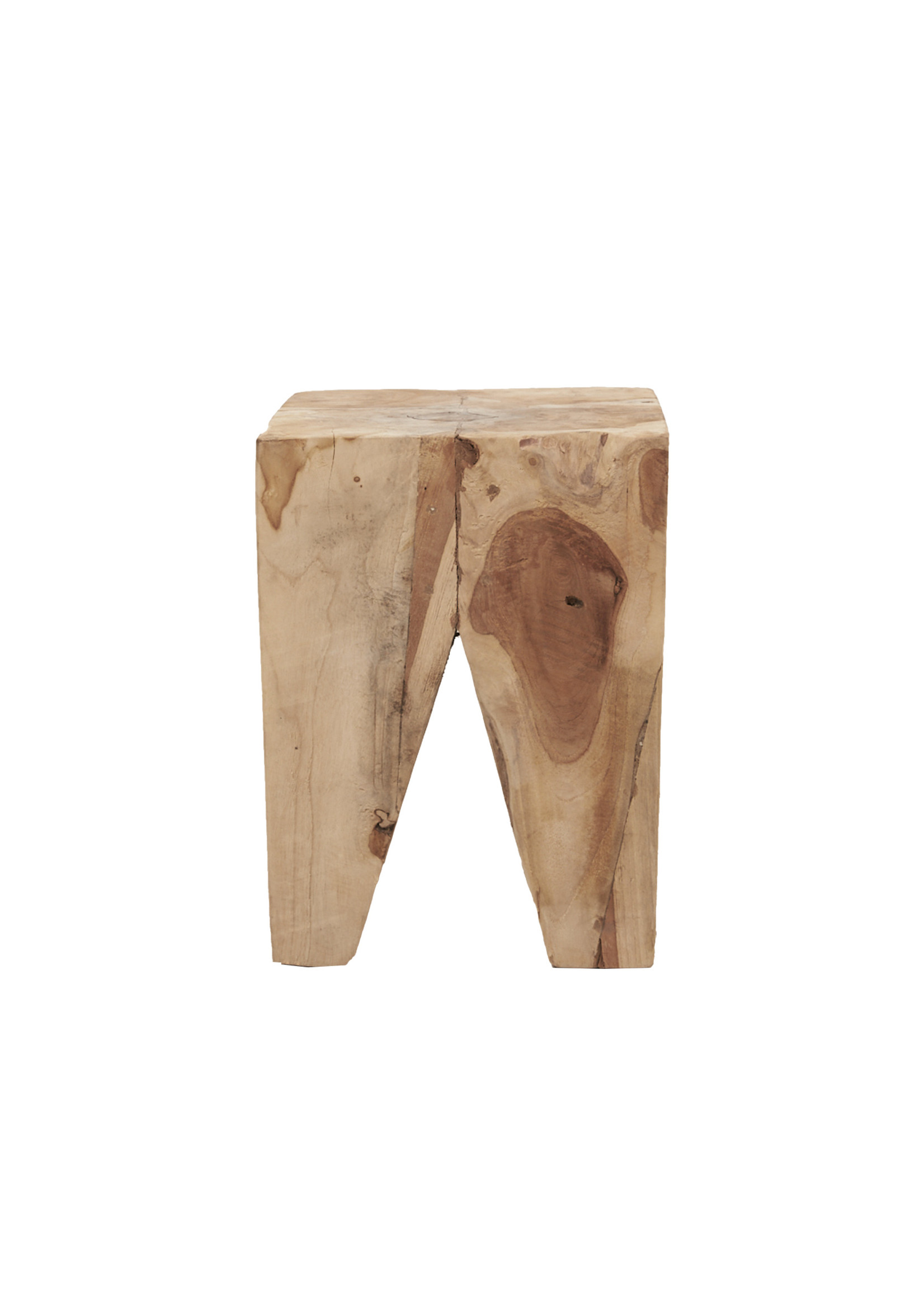 Solid Timber Rafi Peg Stool