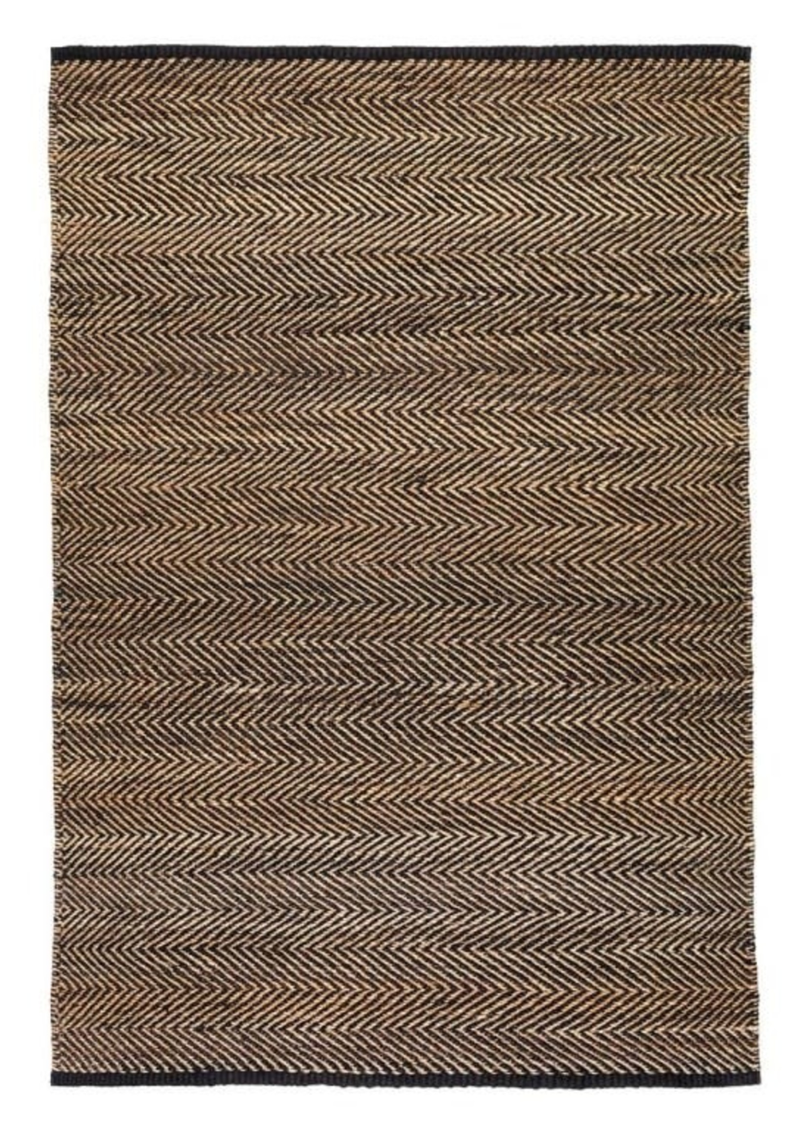 Serengeti Rug - Charcoal & Natural