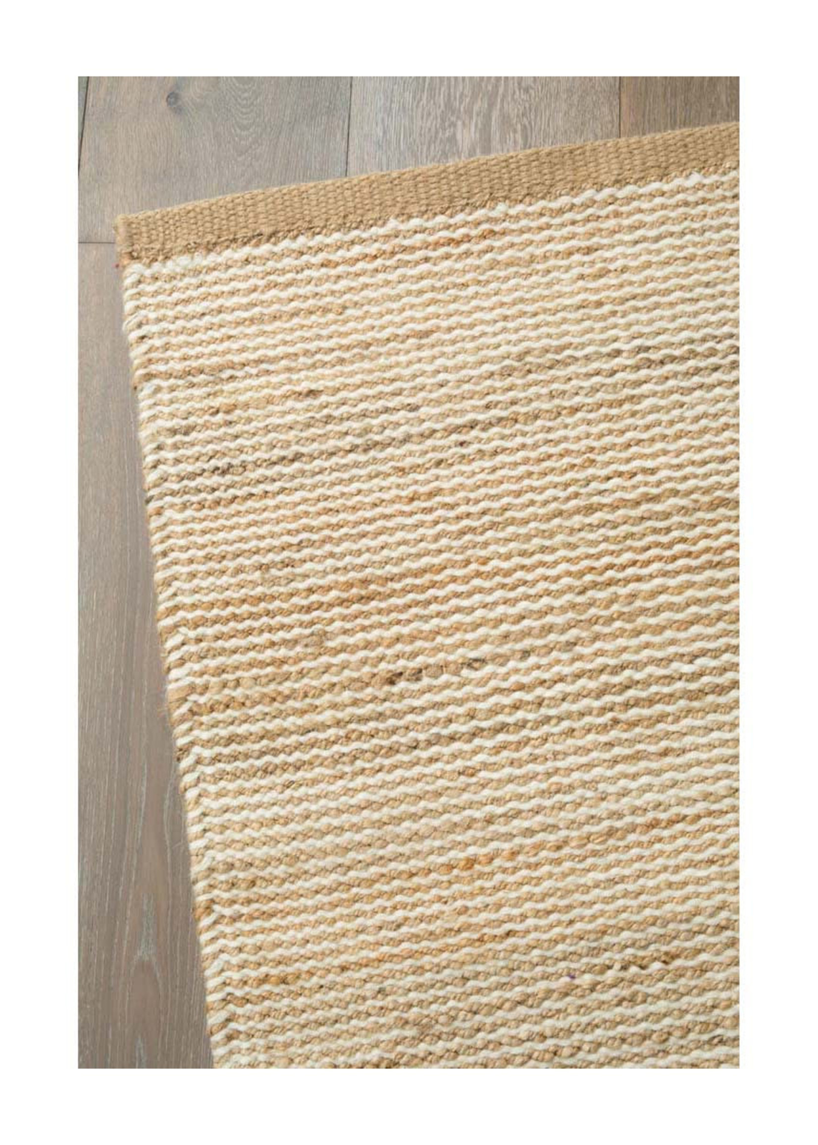 Drift Rug - Natural & White