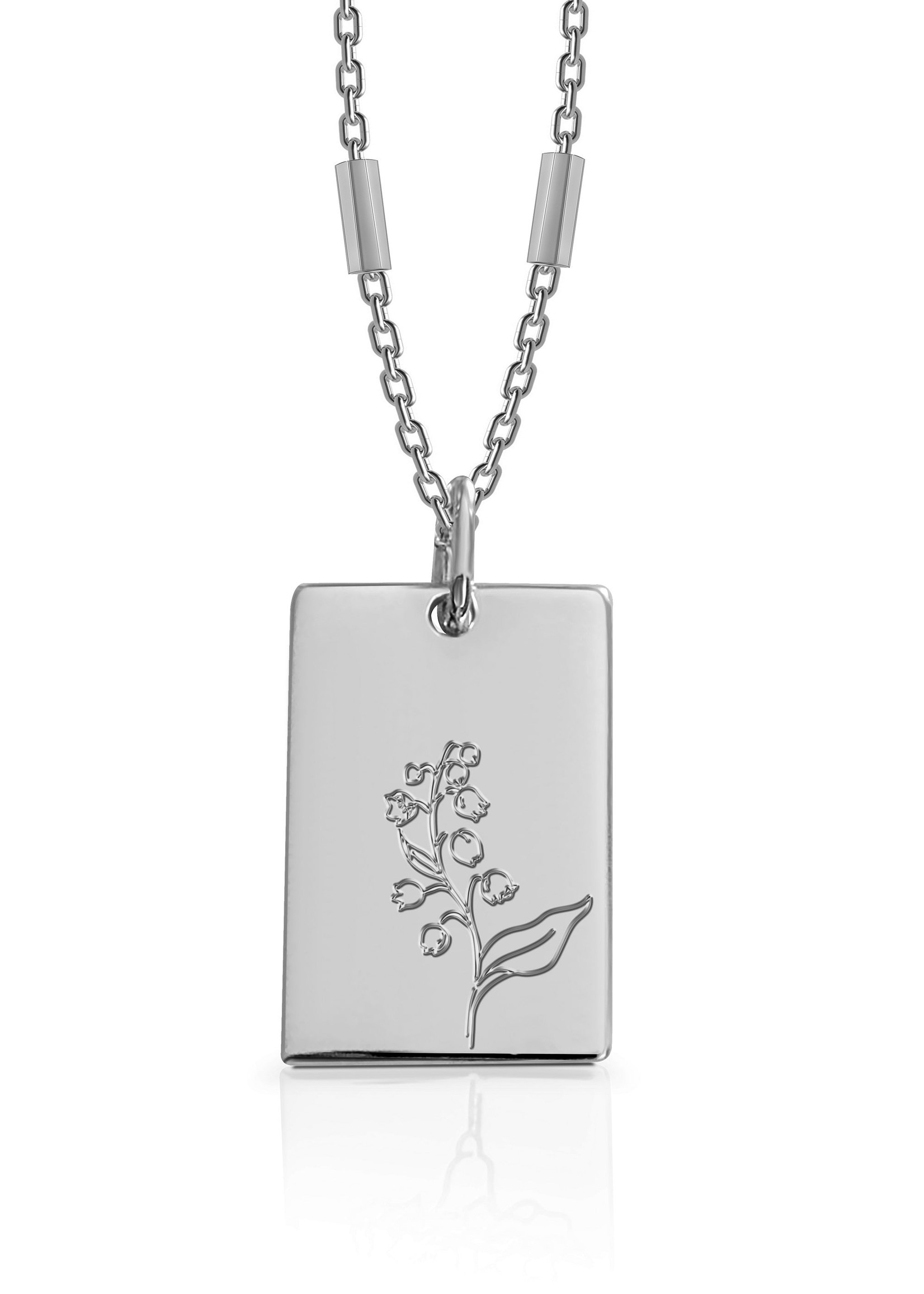 BIANKO Birth Flower Necklace May / Lily of the Valley