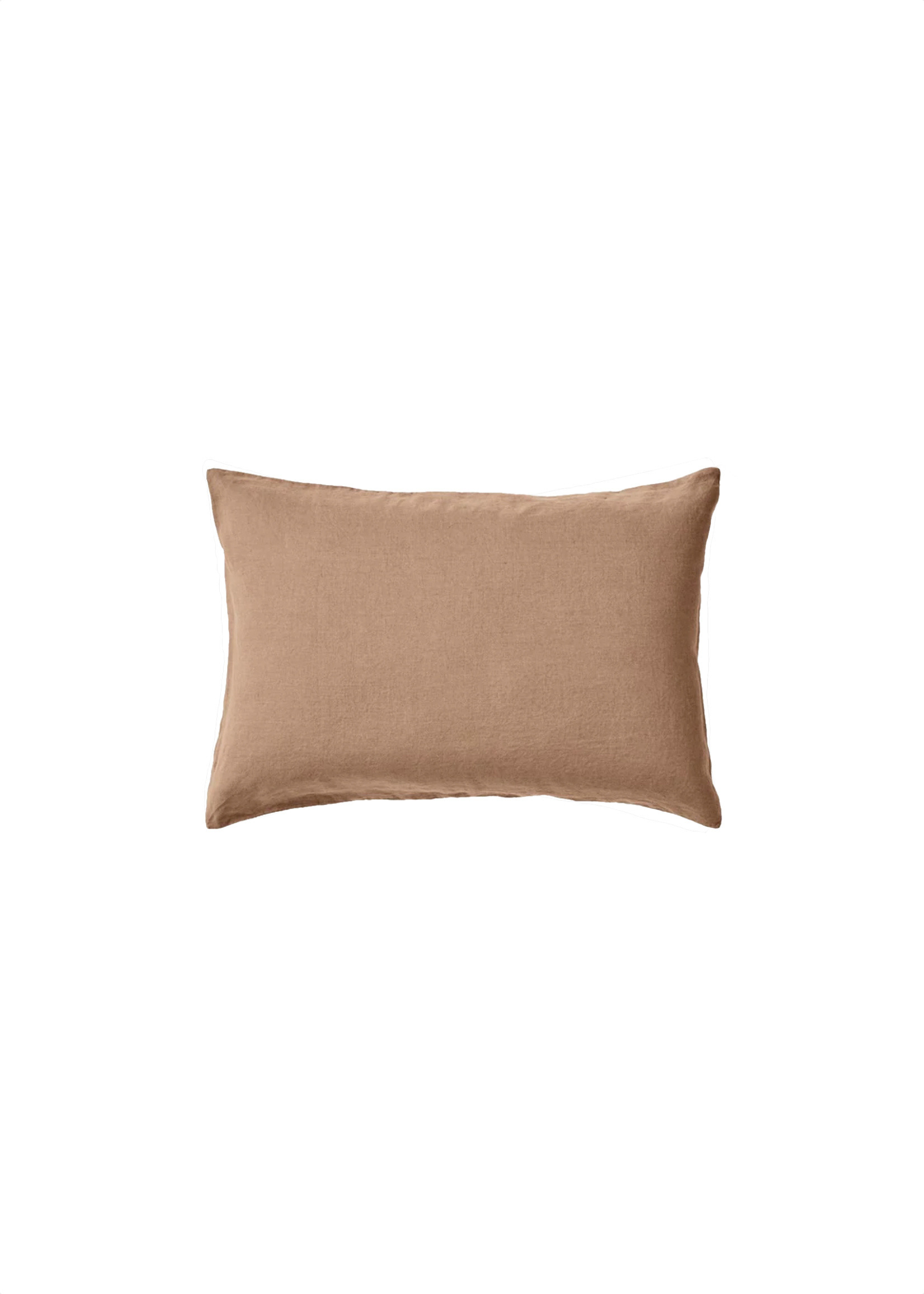 Linen Pillowslip set in Chestnut