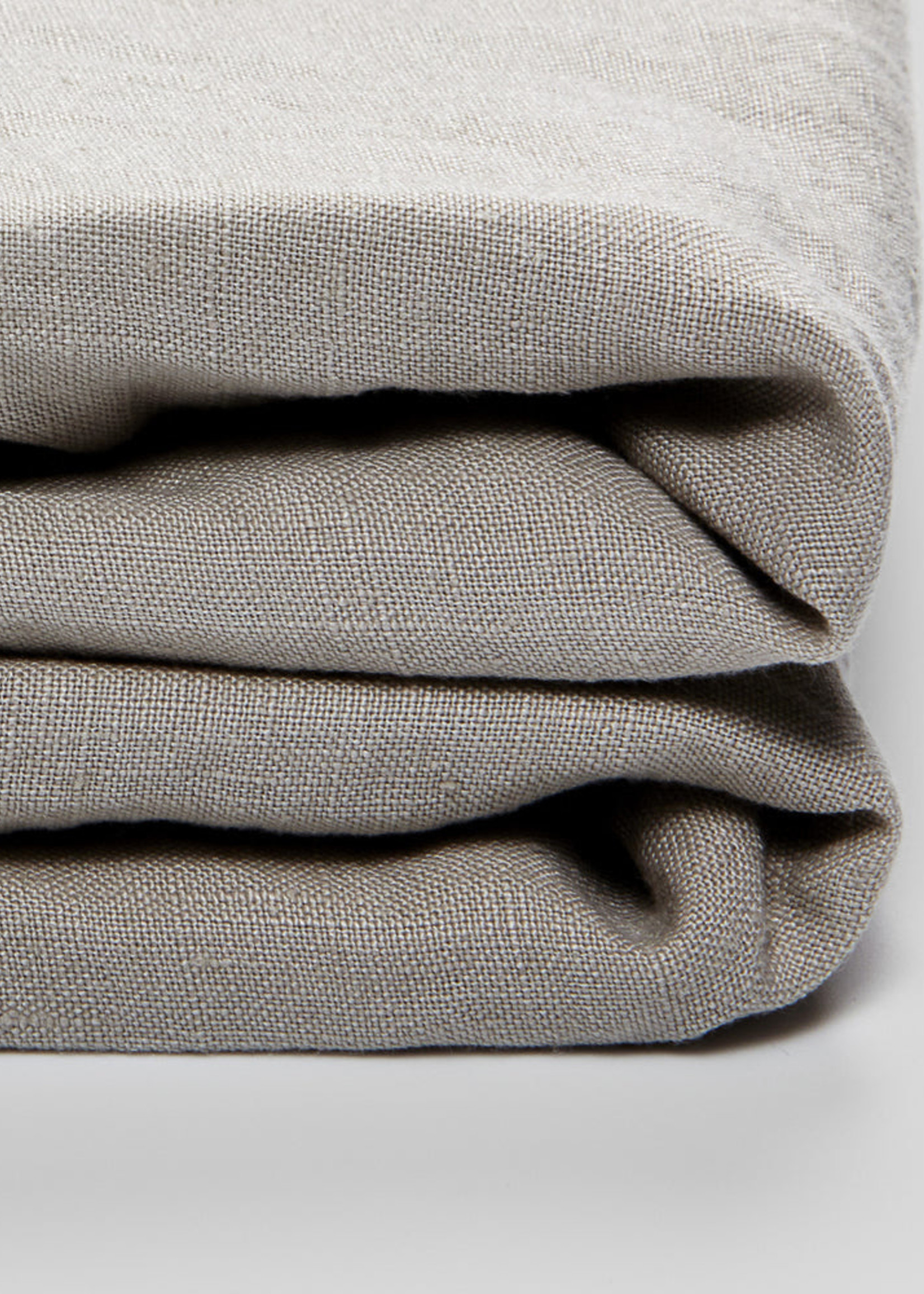 Linen Duvet in Dove Grey