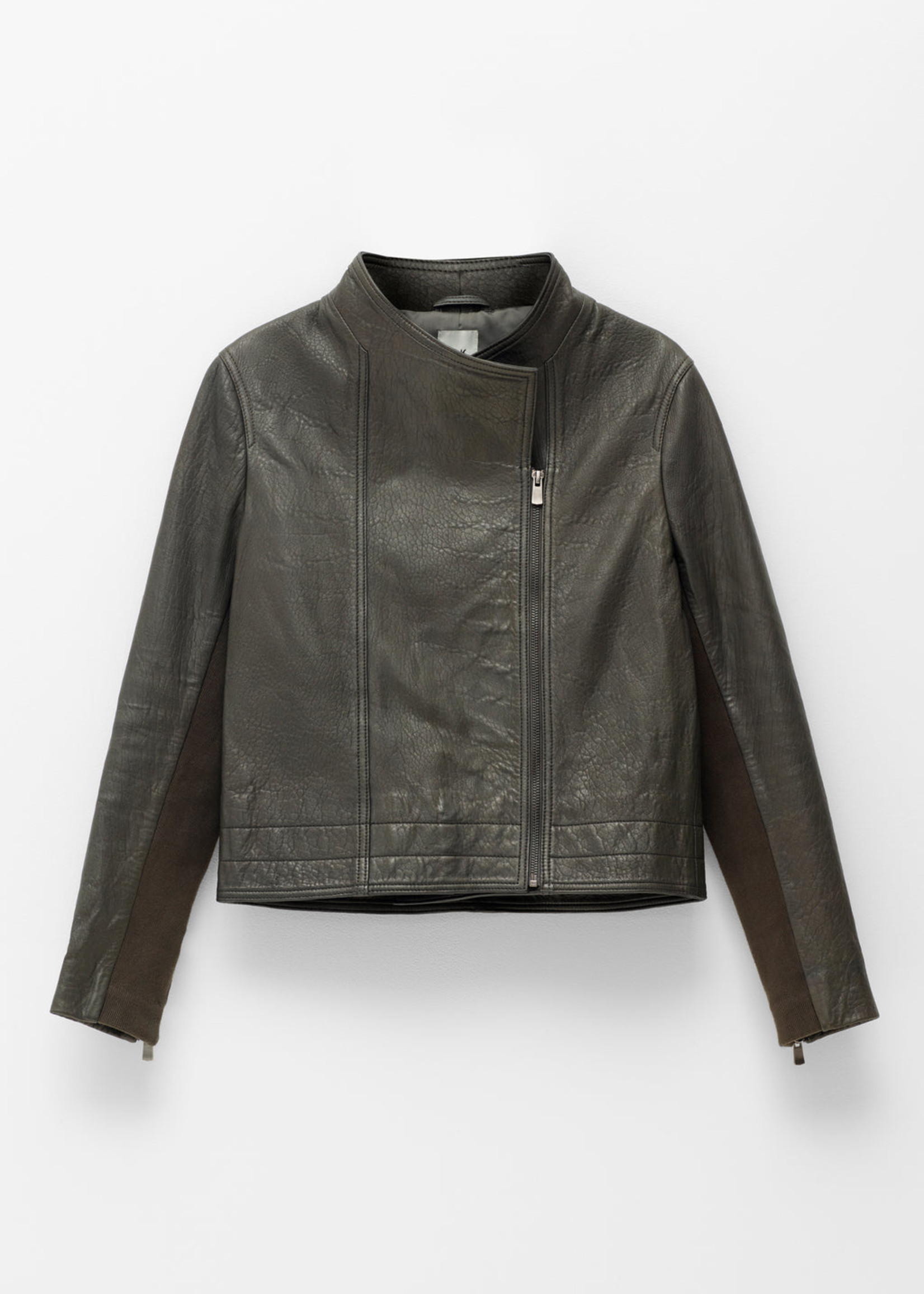 Lader Leather Jacket Tarmac