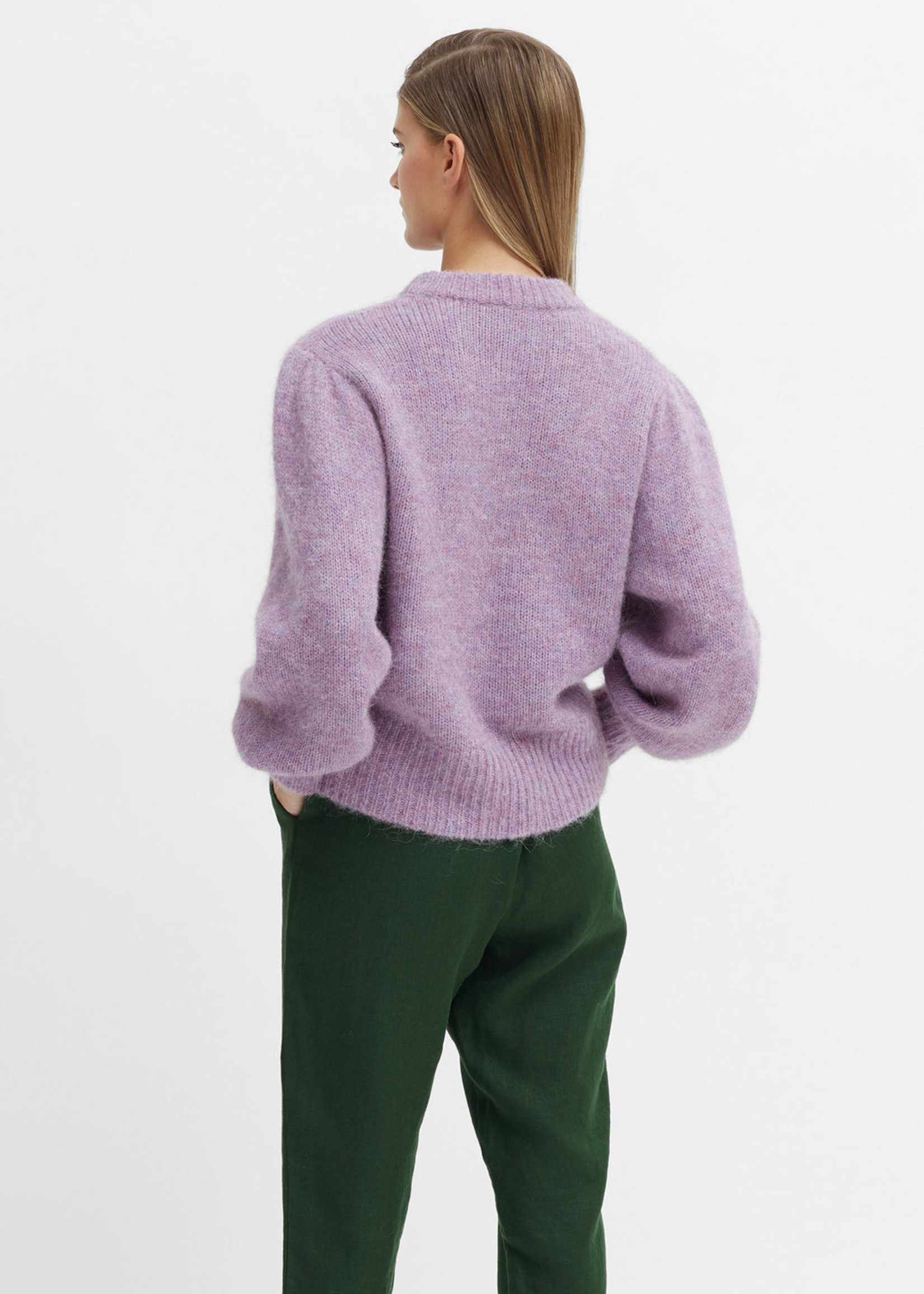 ELK THE LABEL Spikkel Sweater Lilac Melange