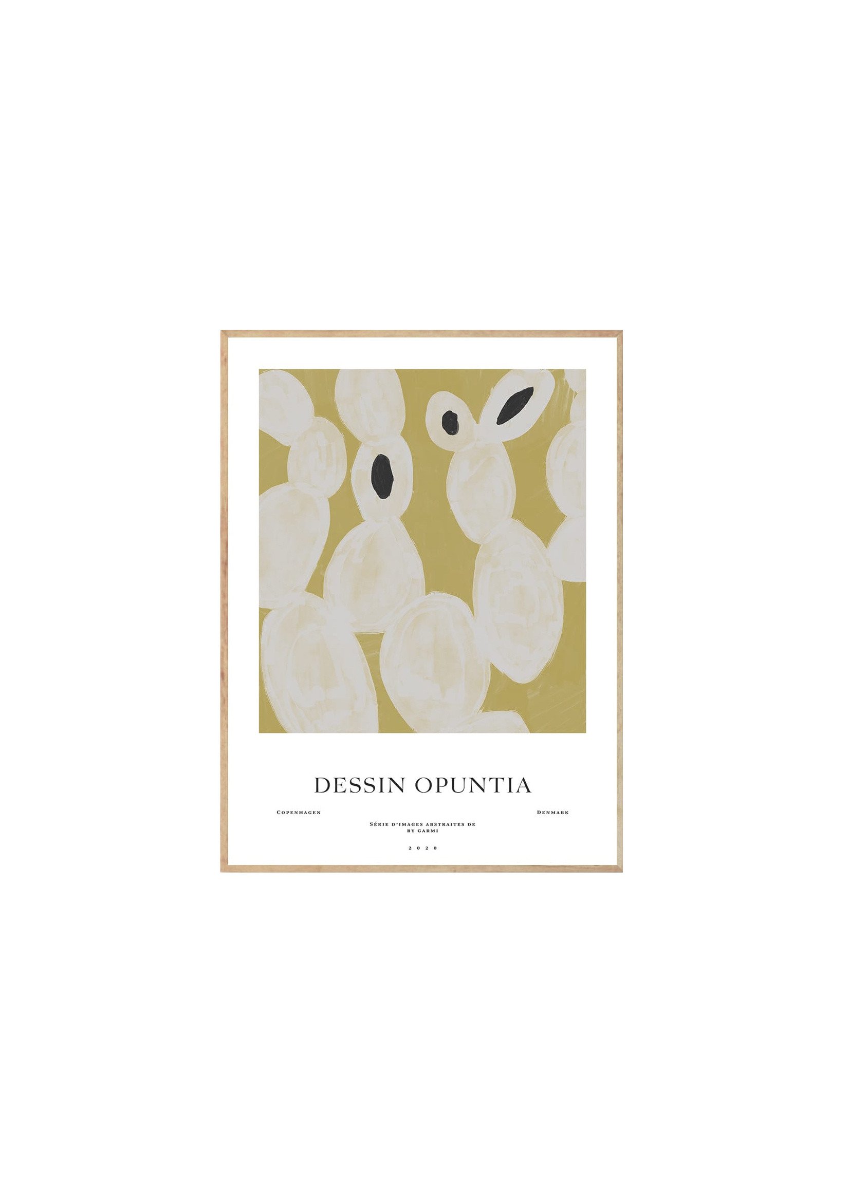 Dessin opuntia by Garmi (50x70) - Framed
