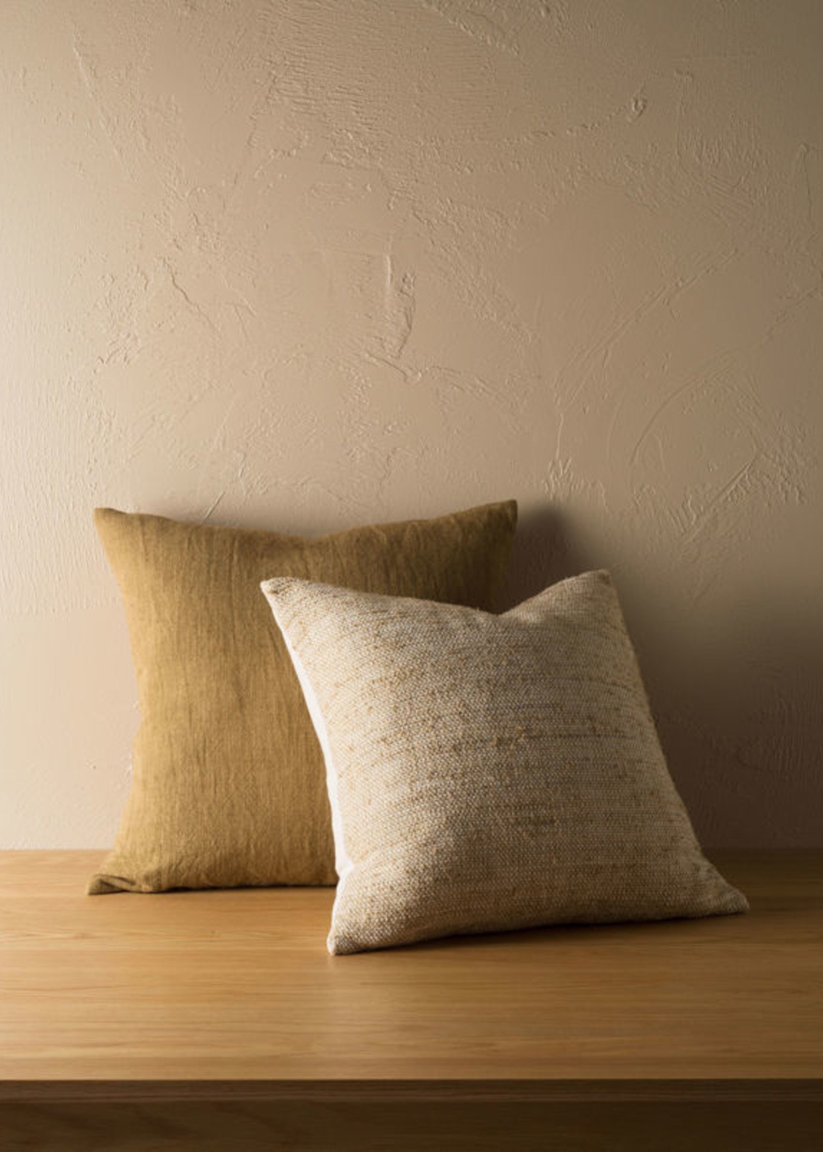 Linen Cotton Cushion Miso 55x55cm