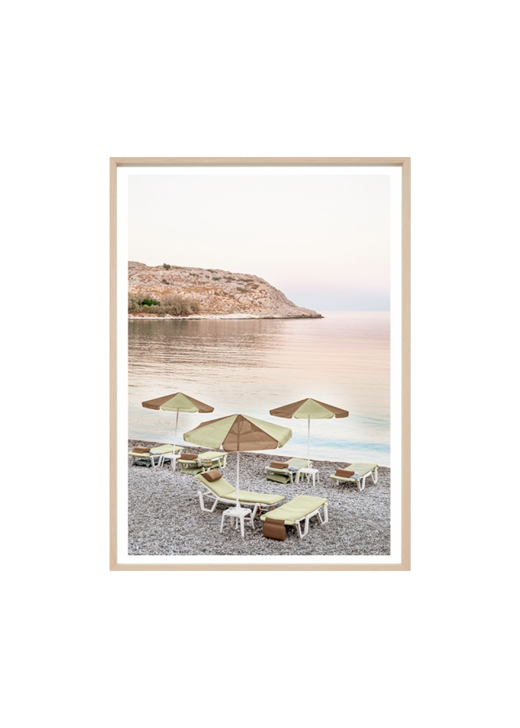 Greek Island Sunset Print