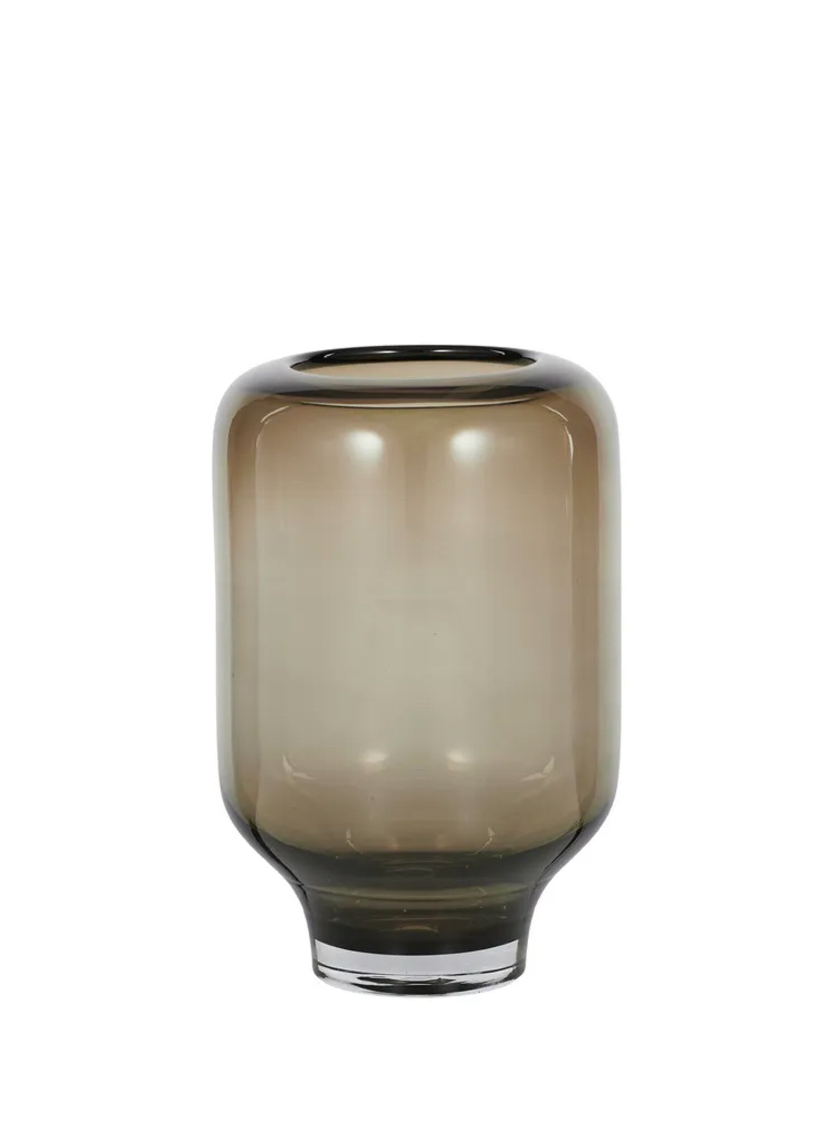 Bellona Glass Vase in Almond