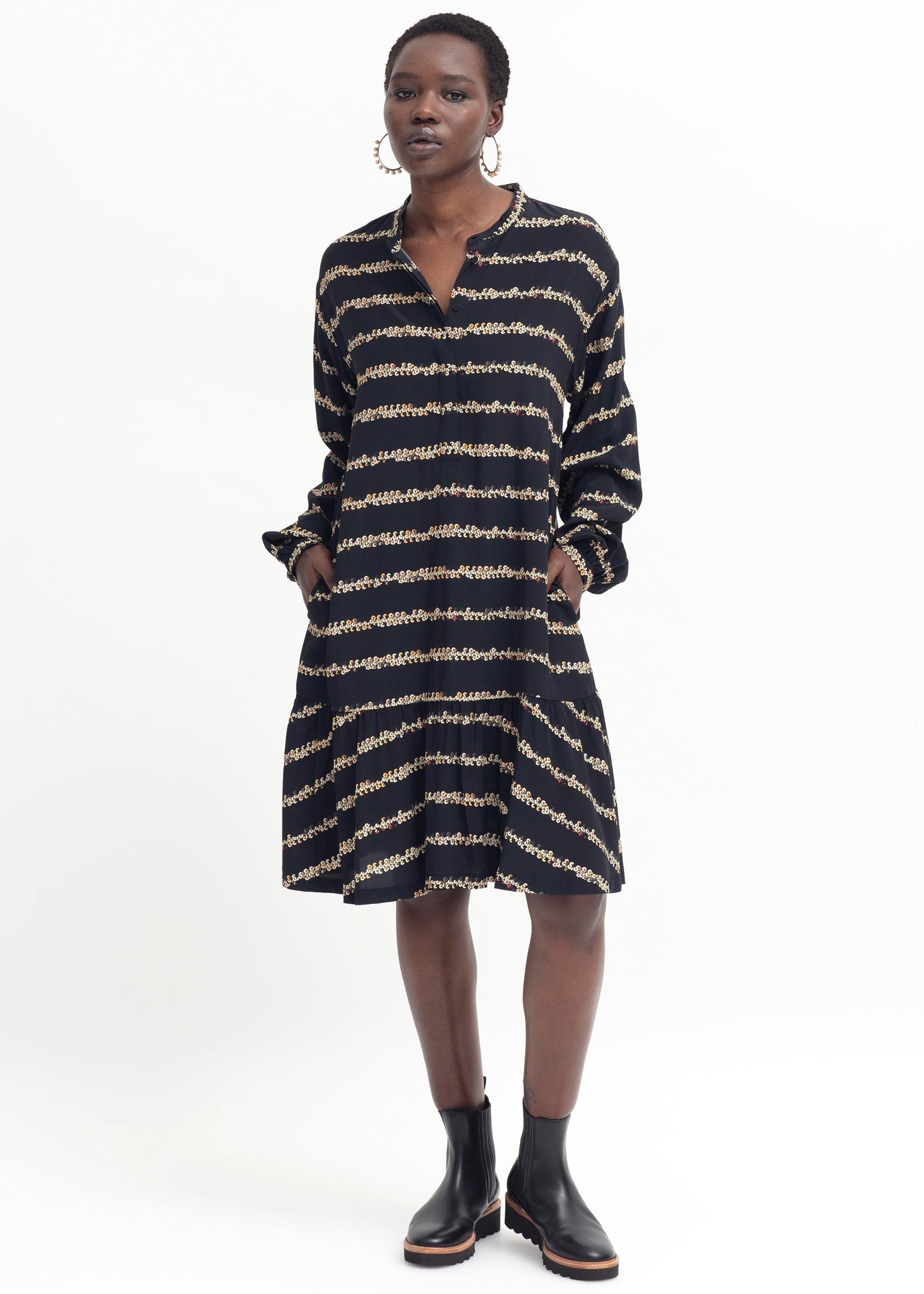 Sira Dress Black - Angove Street Collective