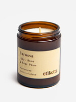 Etikette Barossa - Lily, Rose & Ruby Plum - Candle 175ml