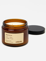 Etikette Barossa - Lily, Rose & Ruby Plum - Candle 500ml