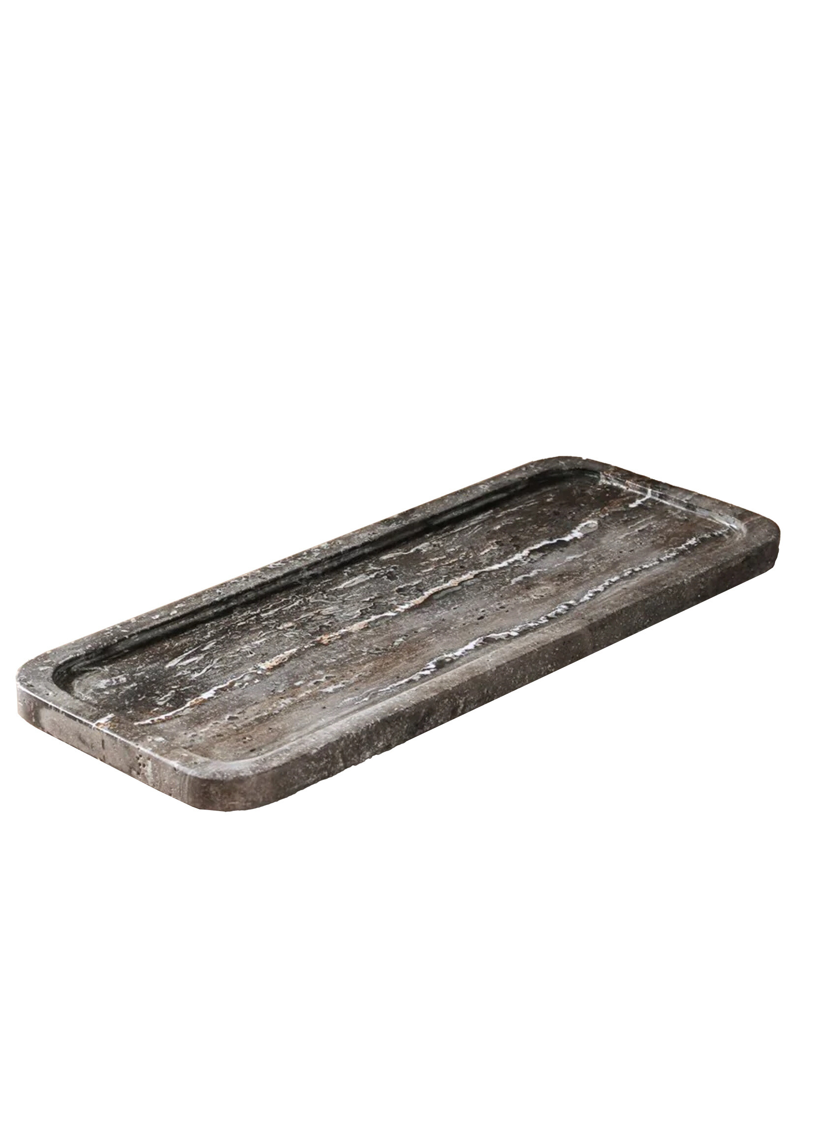 Arya Tray Grey Lagoon Large