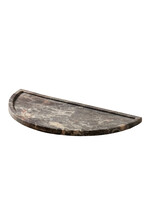 Noemi Marble Tray Grey Levanto