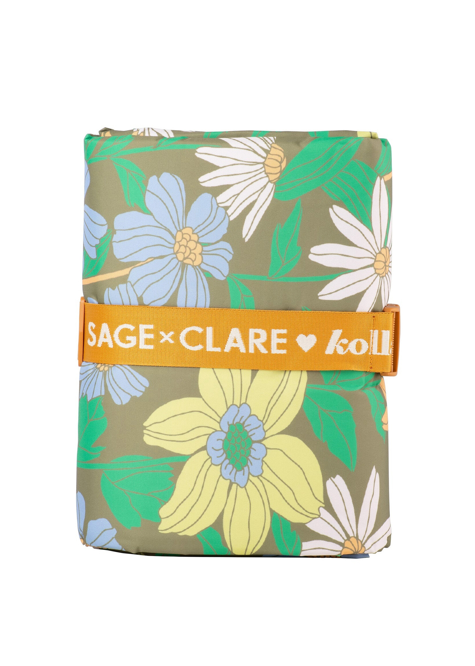 Kollab Picnic Mat Sage x Clare & Kollab Floria