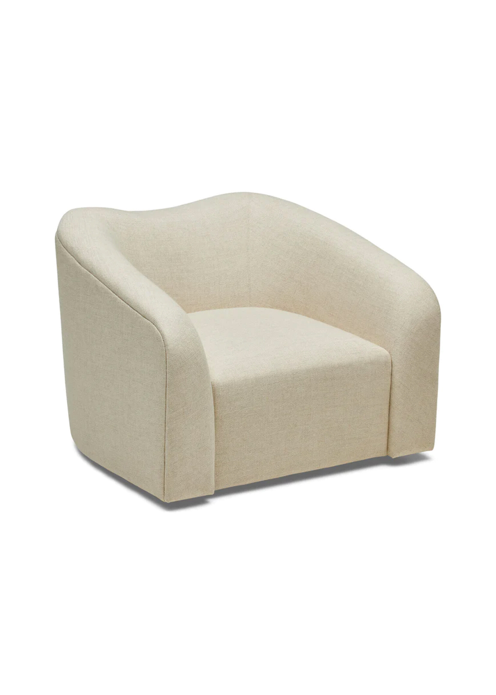 Muse Swivel Chair Ivory