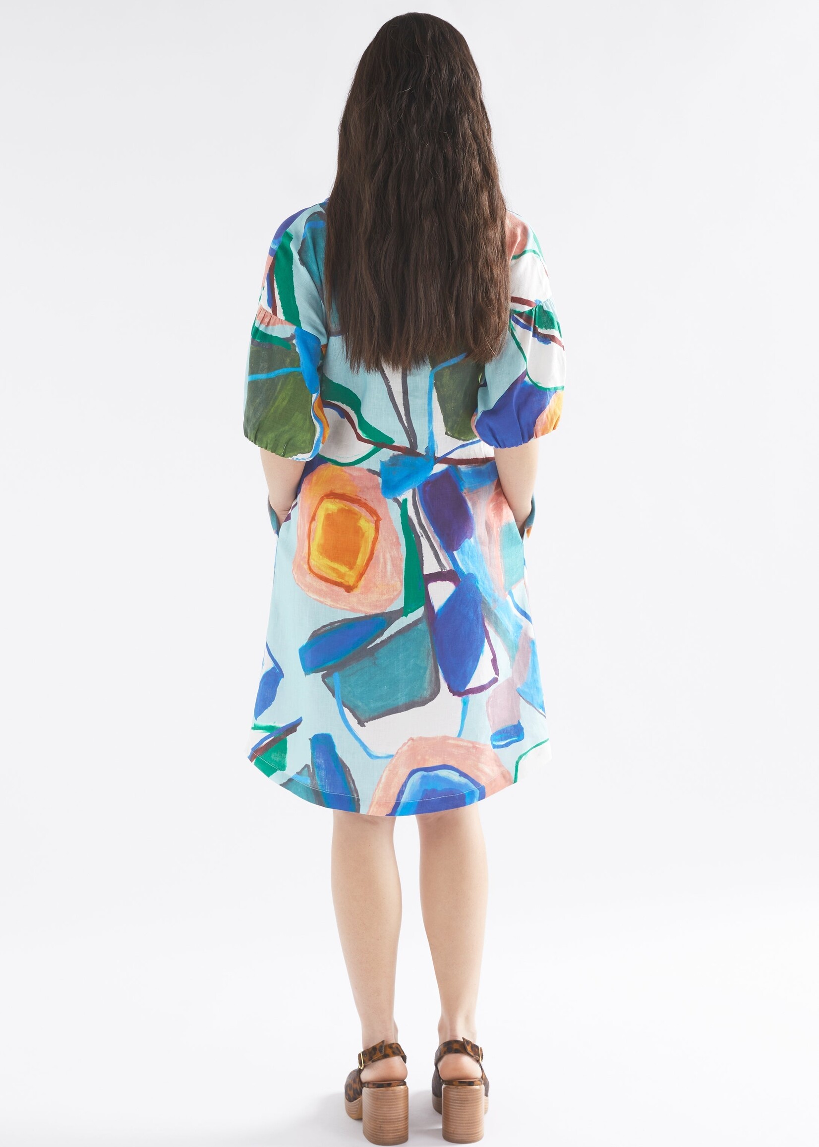 Strom Dress Sun Print