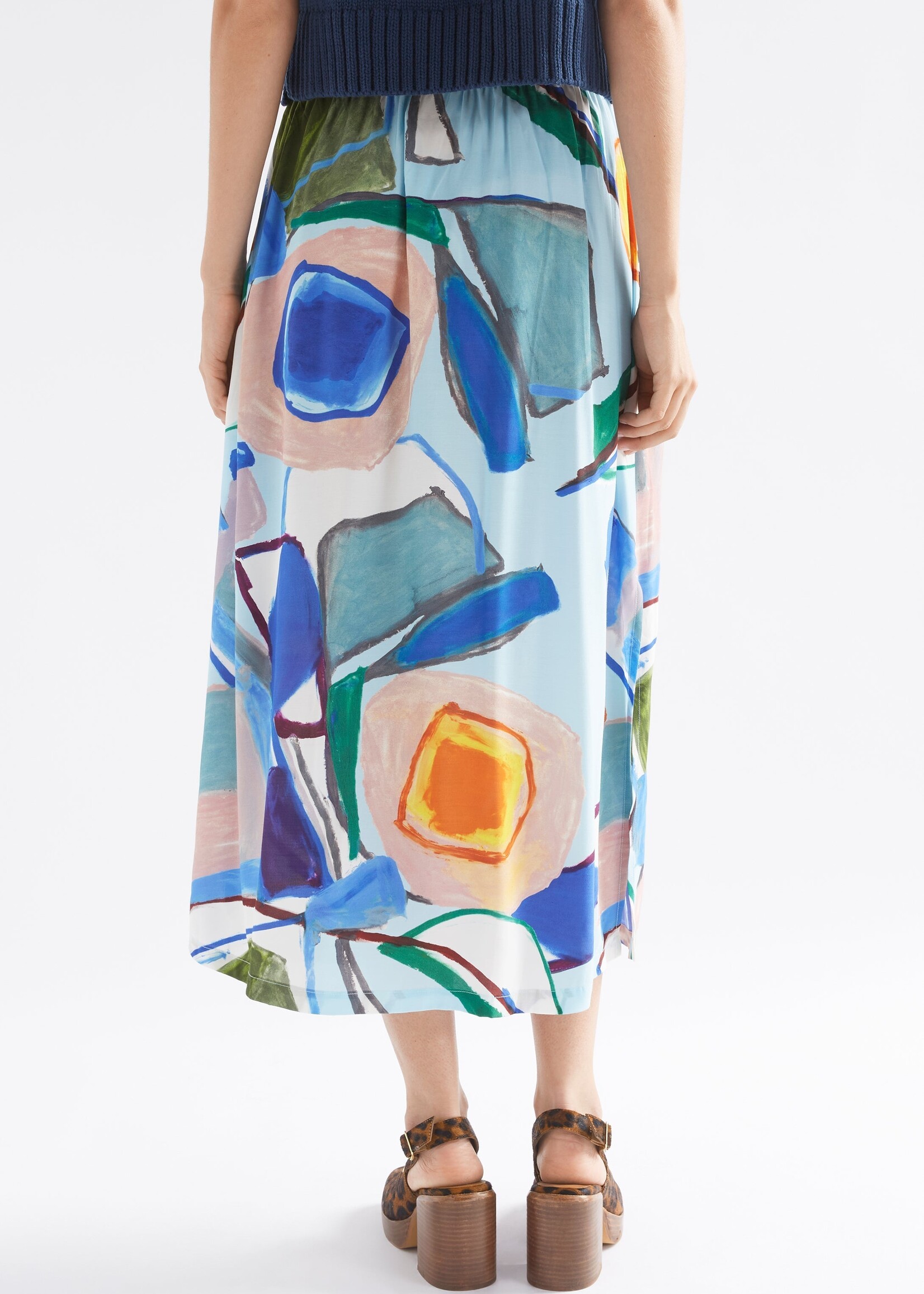 Kaade Skirt Sun print