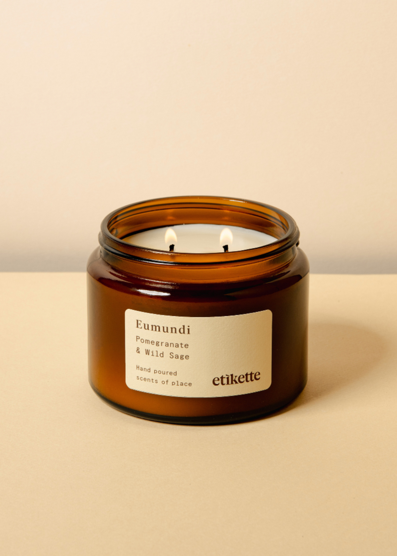 Eumundi - Pomegranate & Wild Sage -  Candle 500ml