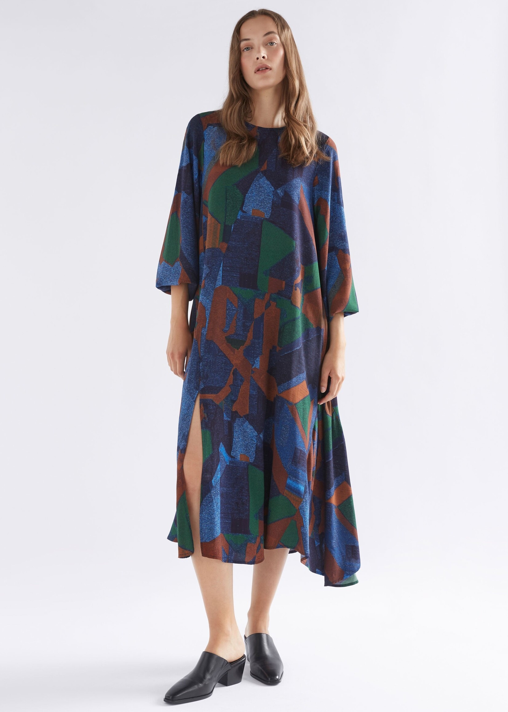 Dega Dress Orda Print