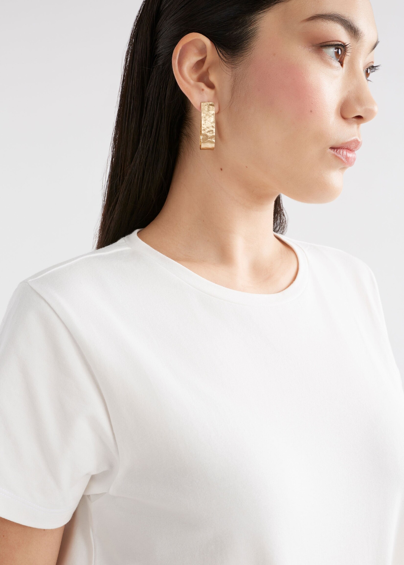 A-Line Tee White