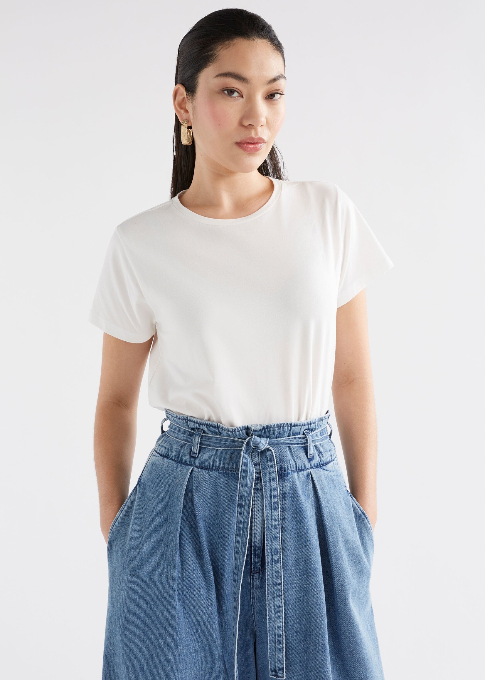 A-Line Tee White