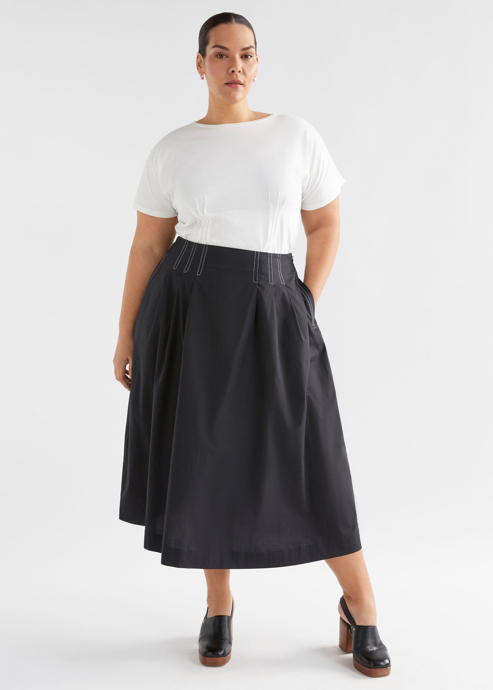 Takt Skirt Black