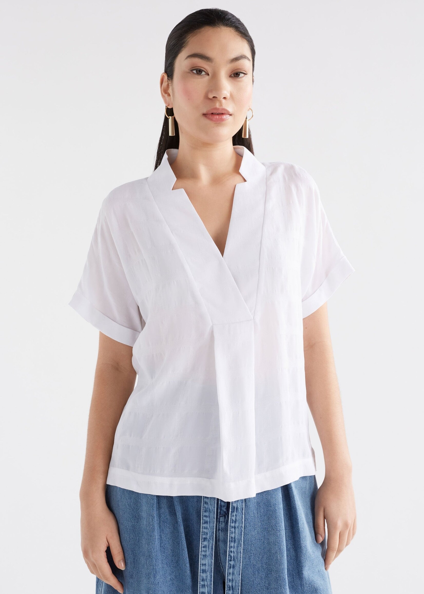 Flekke Shirt White