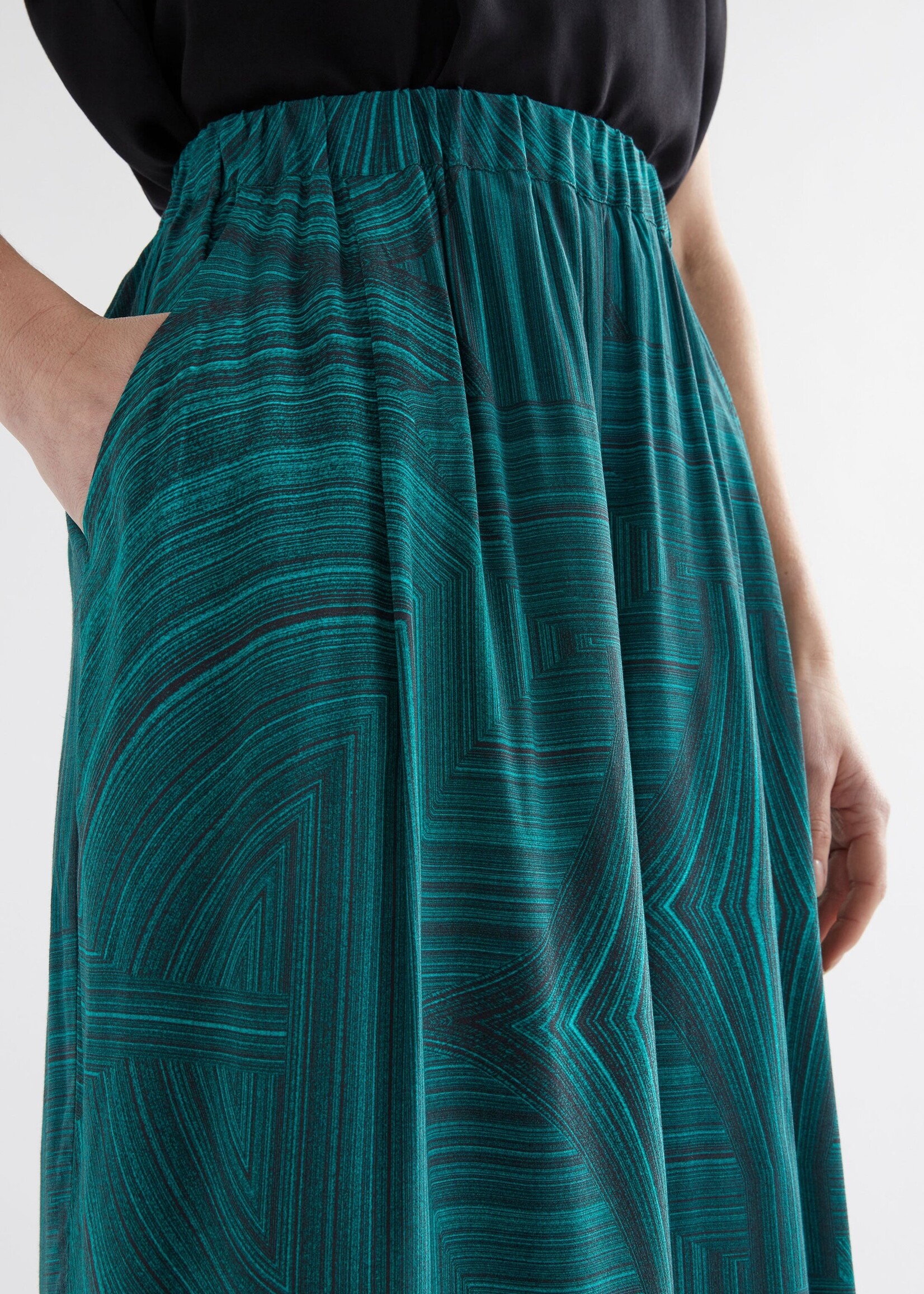 Krava Pant Malachite Print