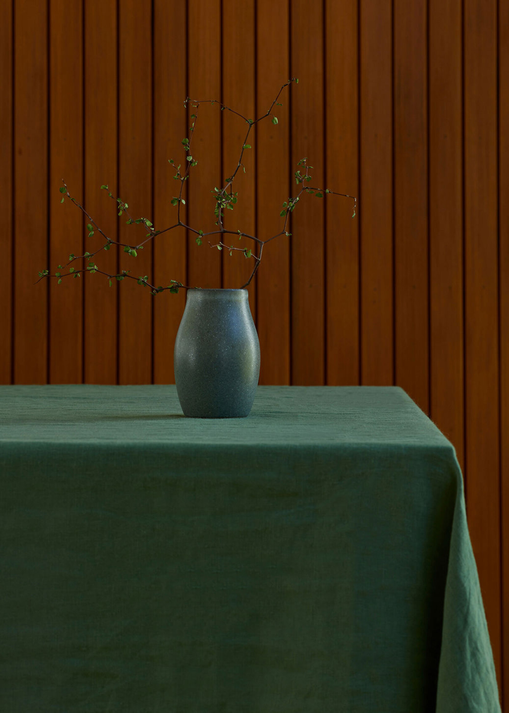 Spearmint Linen Tablecloth 155 x 270