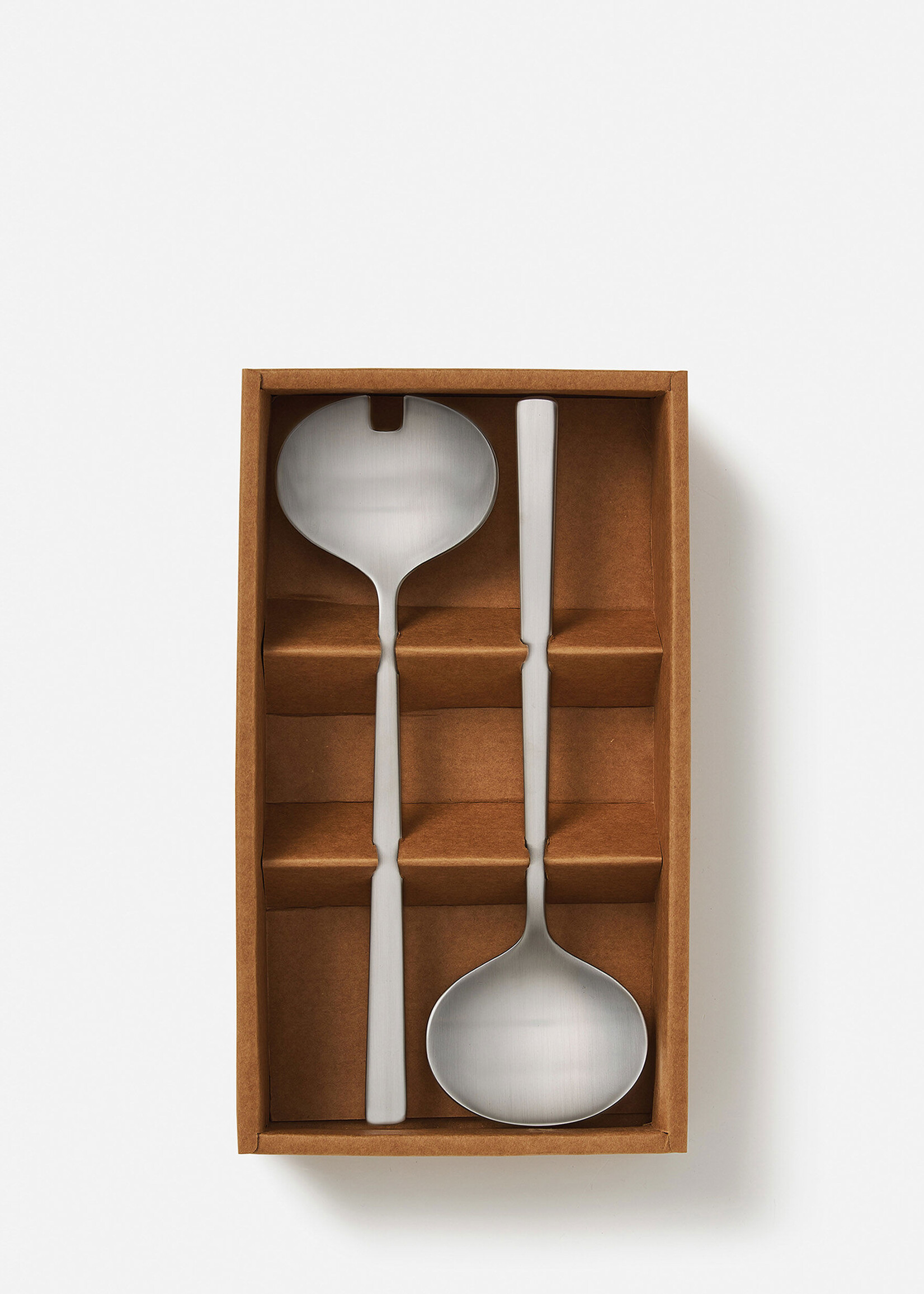 Utility Salad Servers Brushed