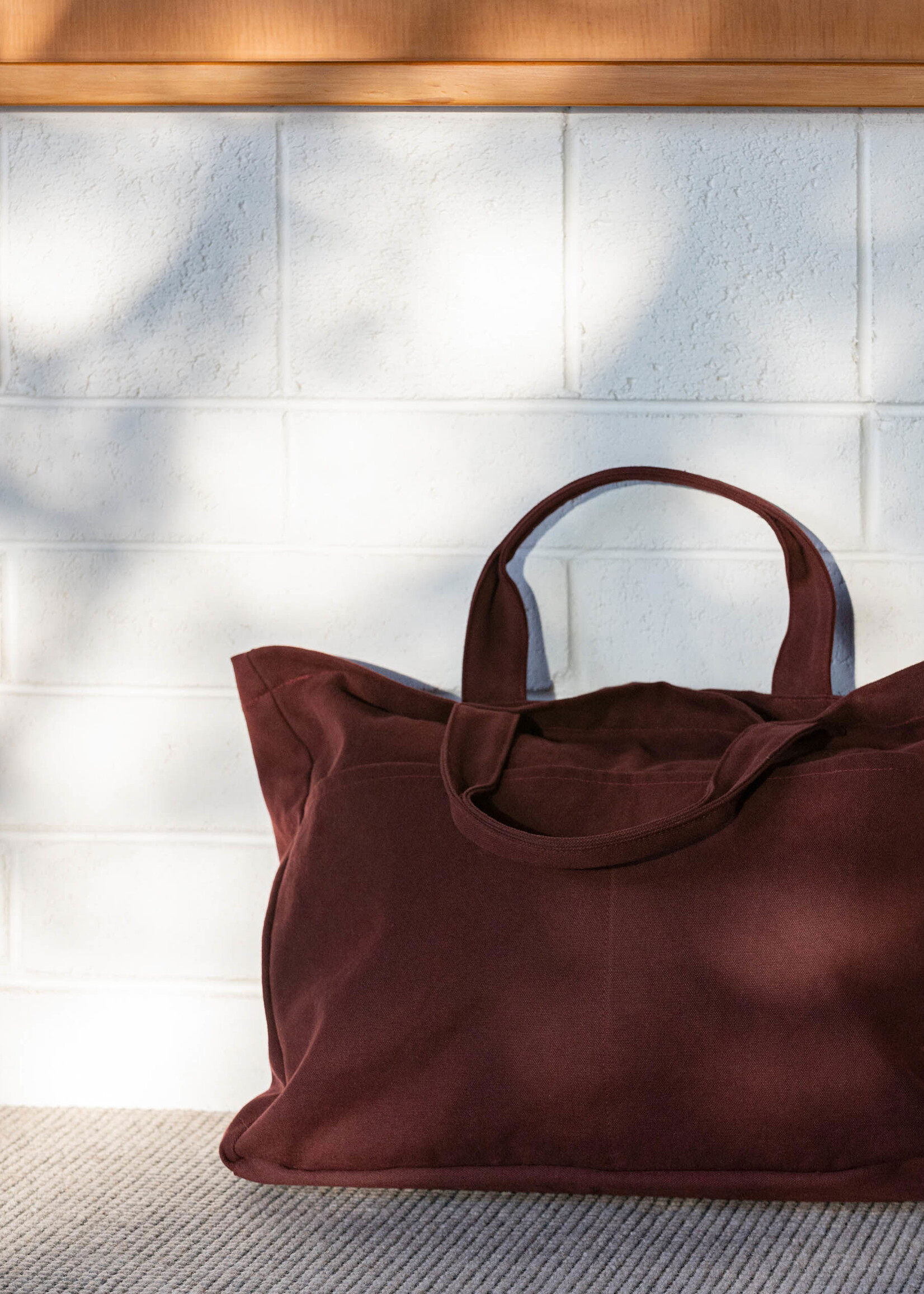 Oversized Carryall Mulberry