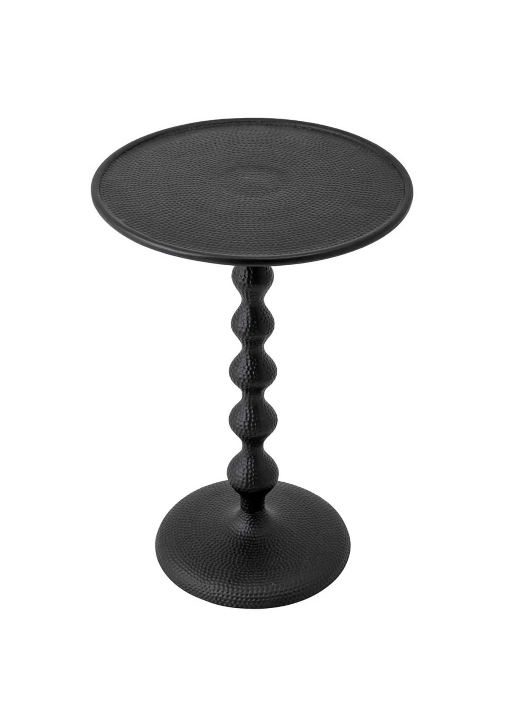 Anka Black Metal Side Table