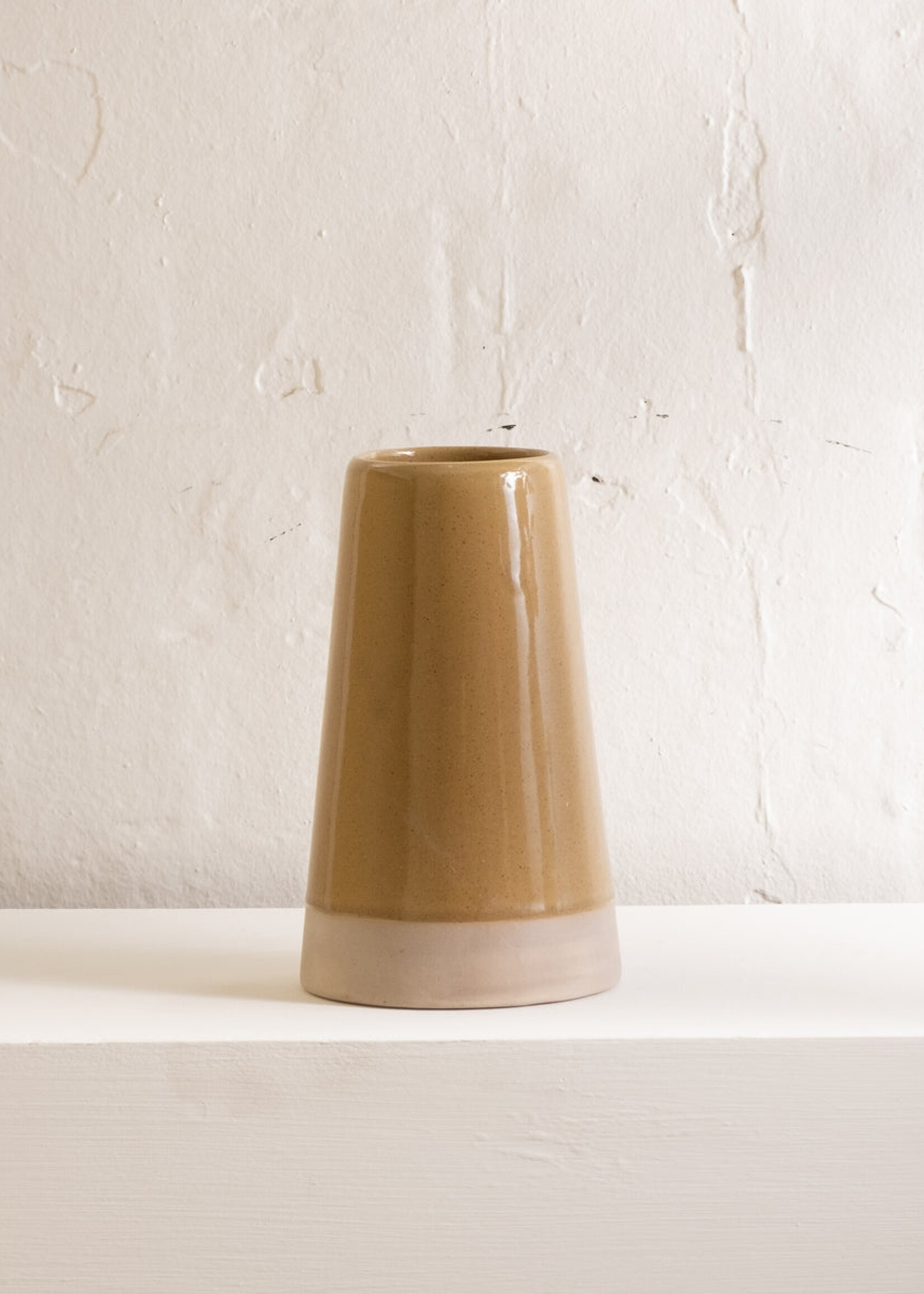 Mette Vase Mustard