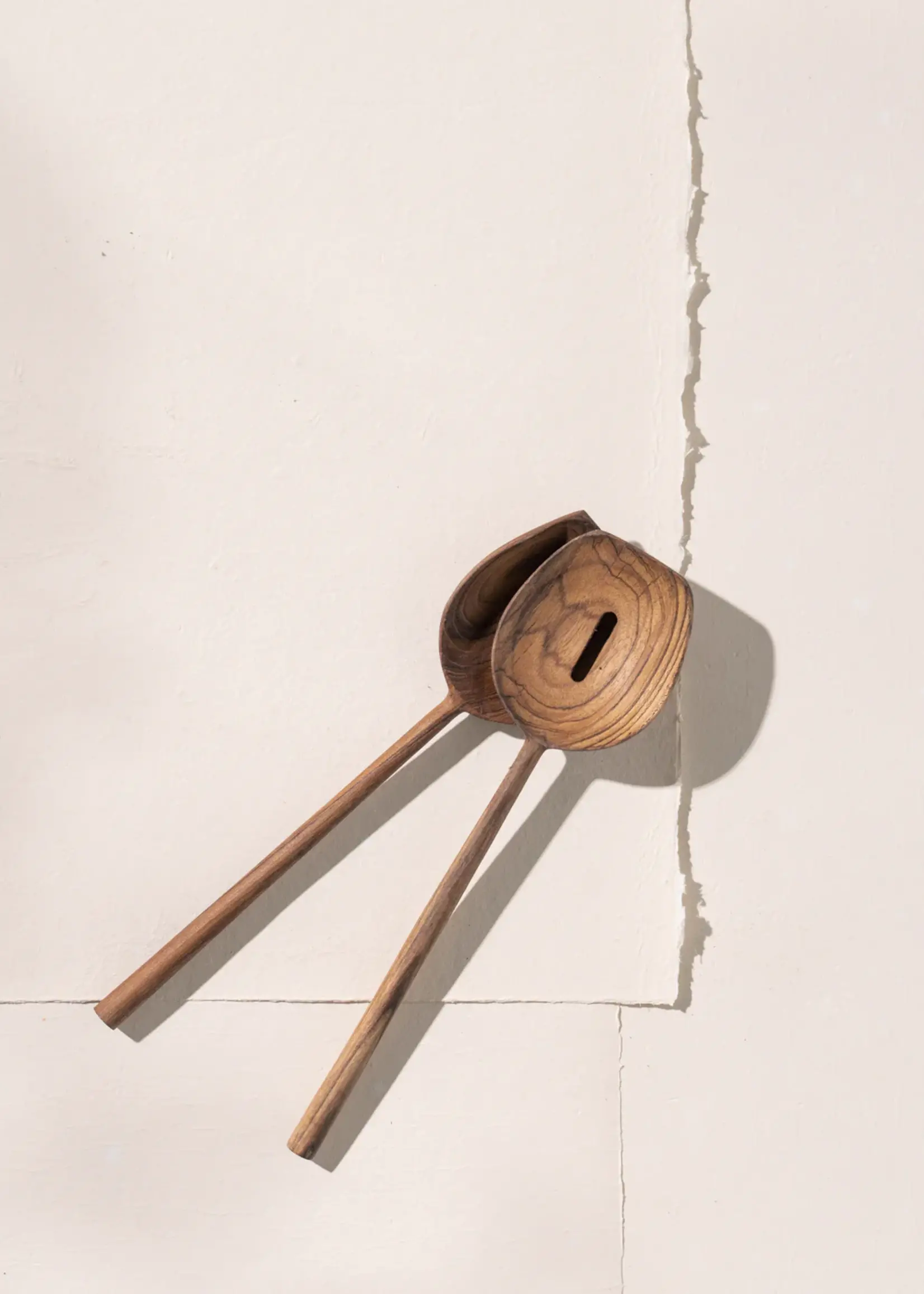 Waheeda Teak Salad Servers
