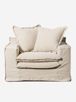 Cairo Armchair Natural Linen