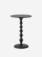 Anka Black Metal Side Table