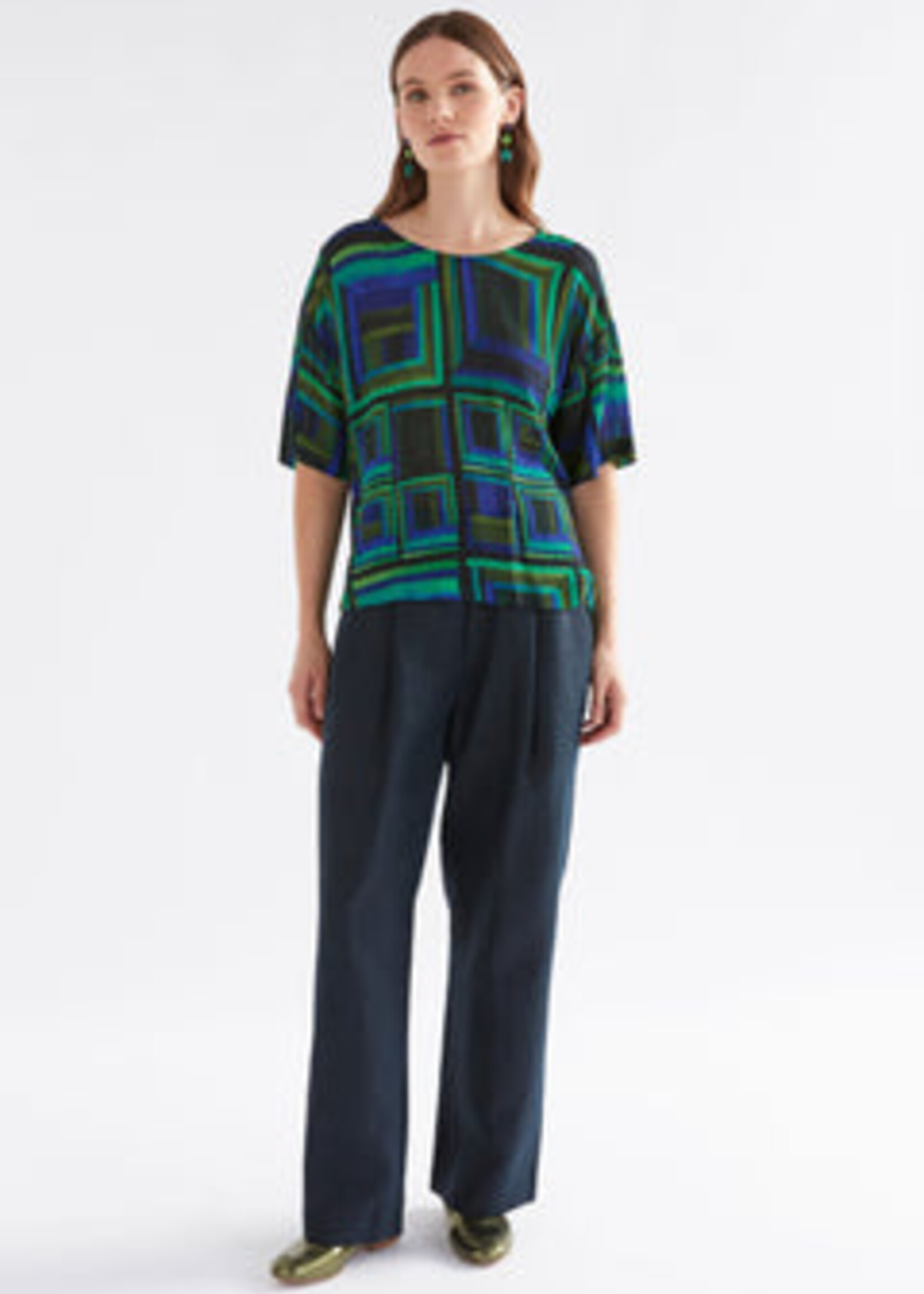 Soma Top Salone Print