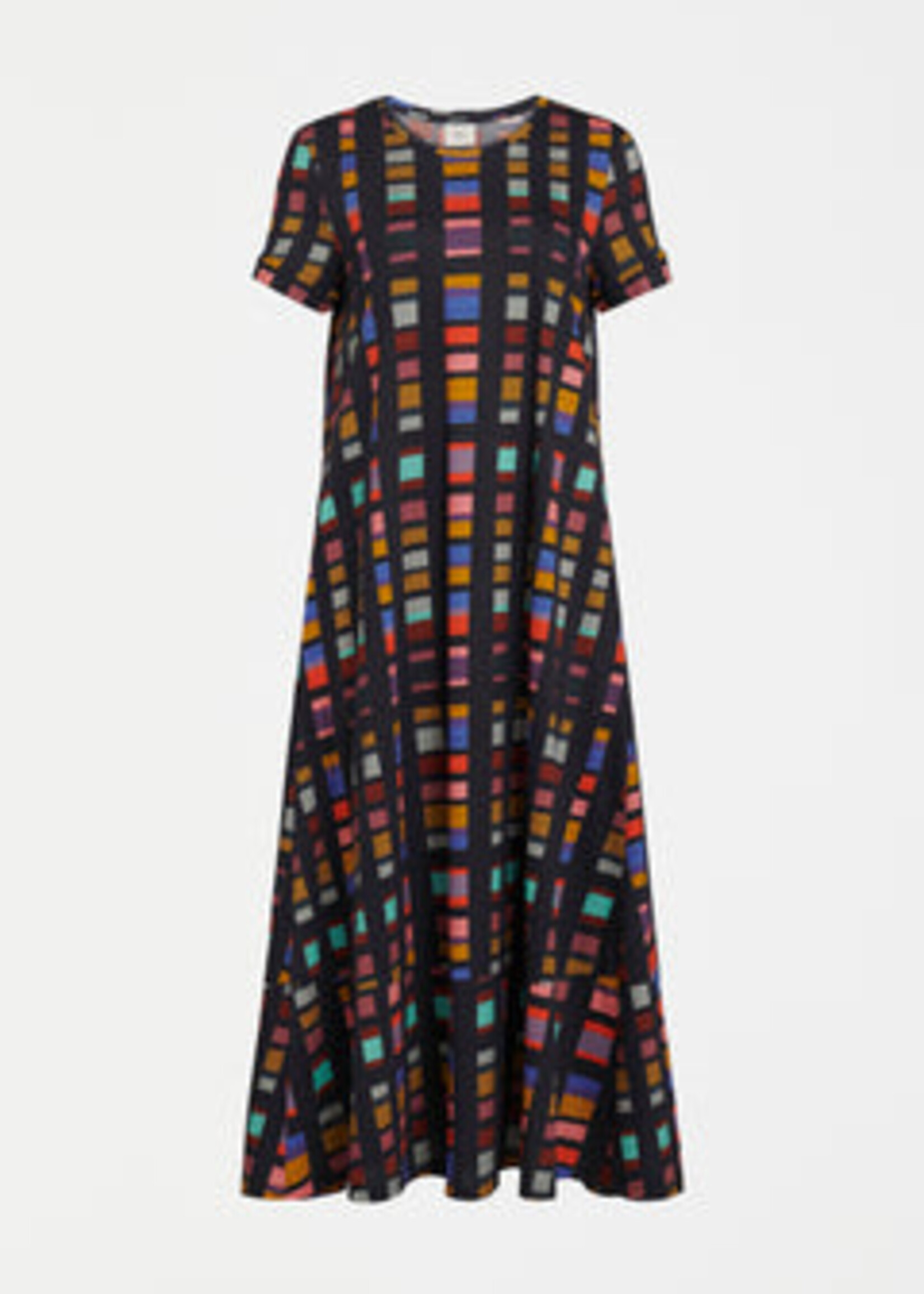 Haki Dress Tessela Print