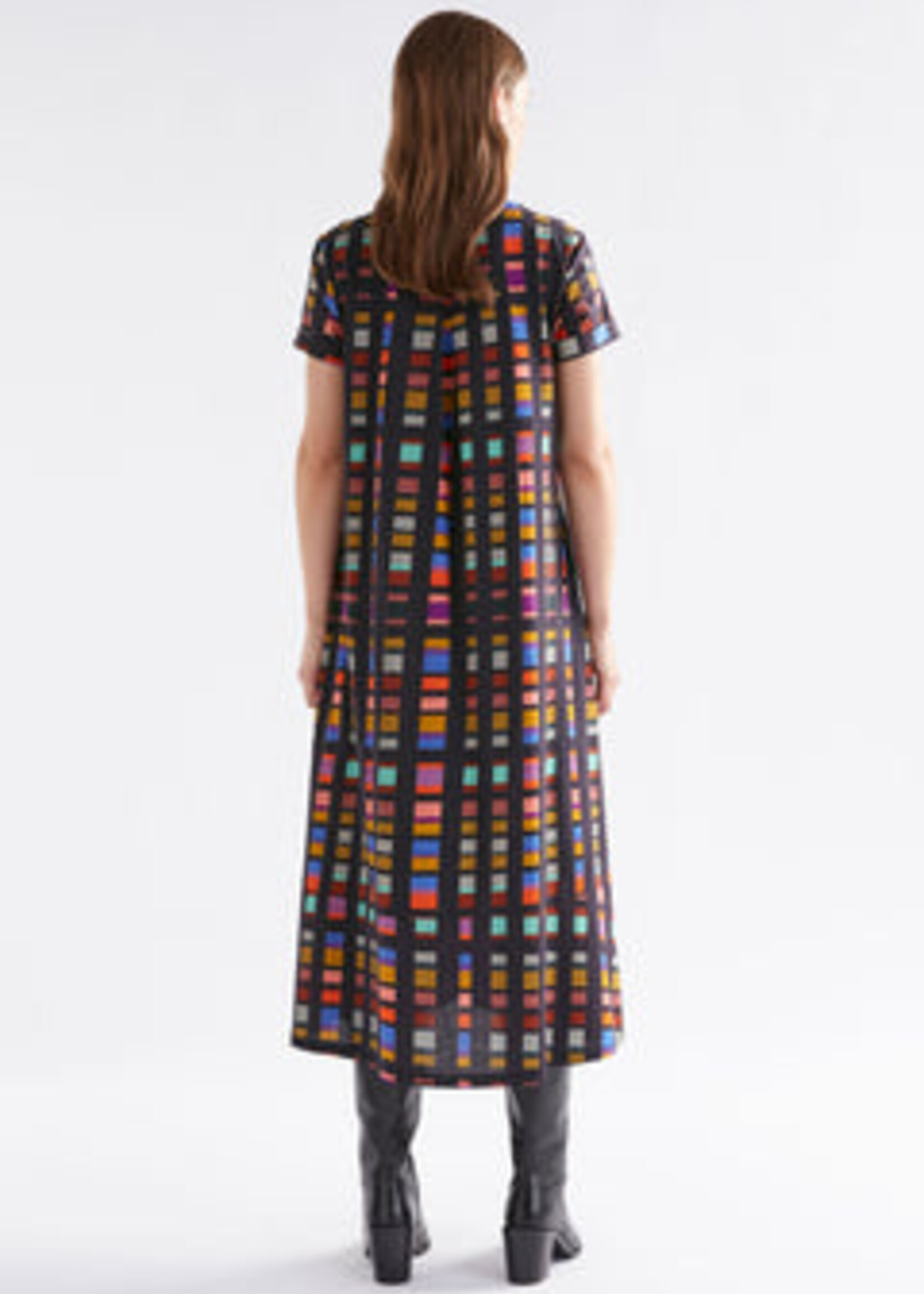 Haki Dress Tessela Print