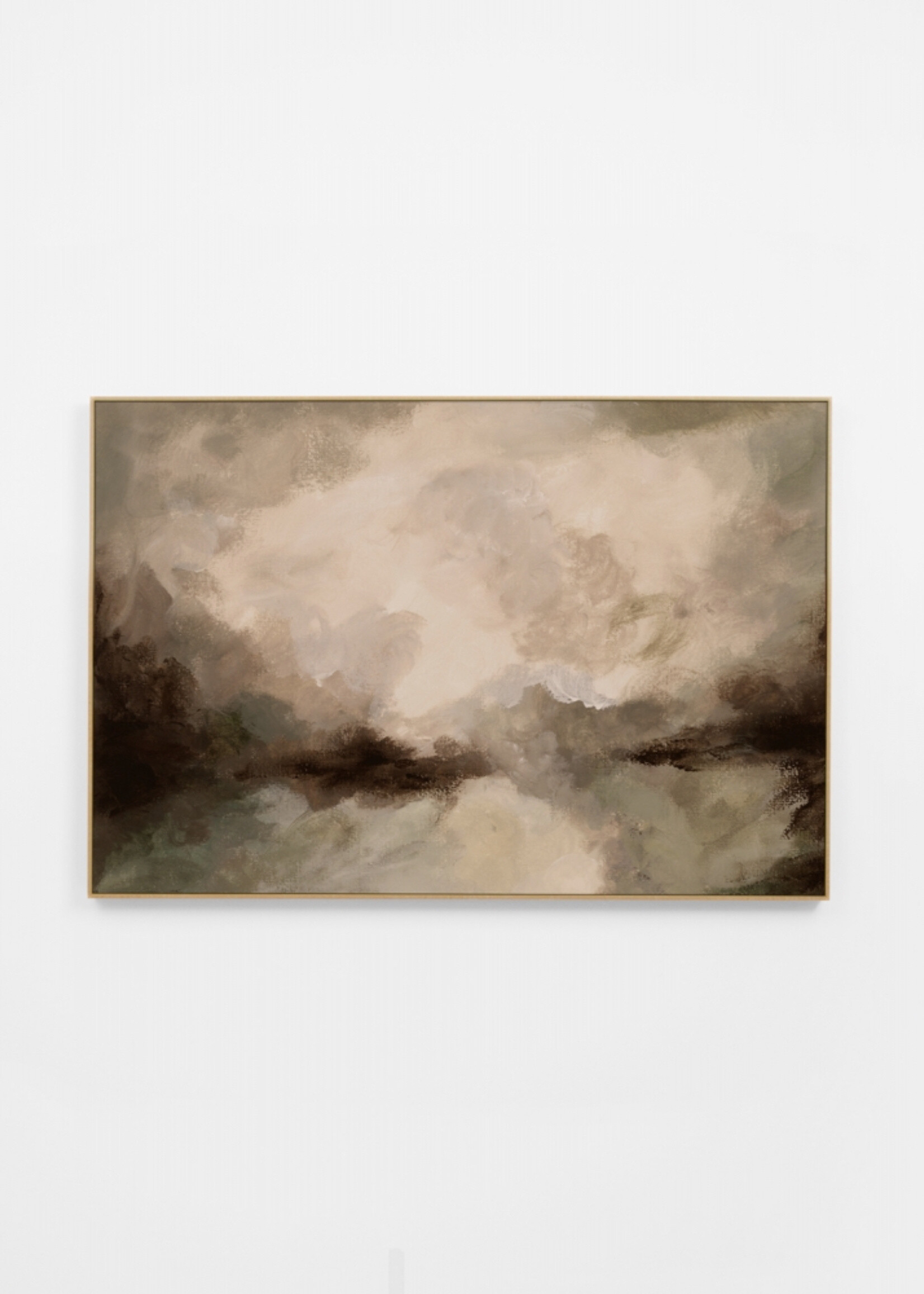Evening Clouds Natural Canvas